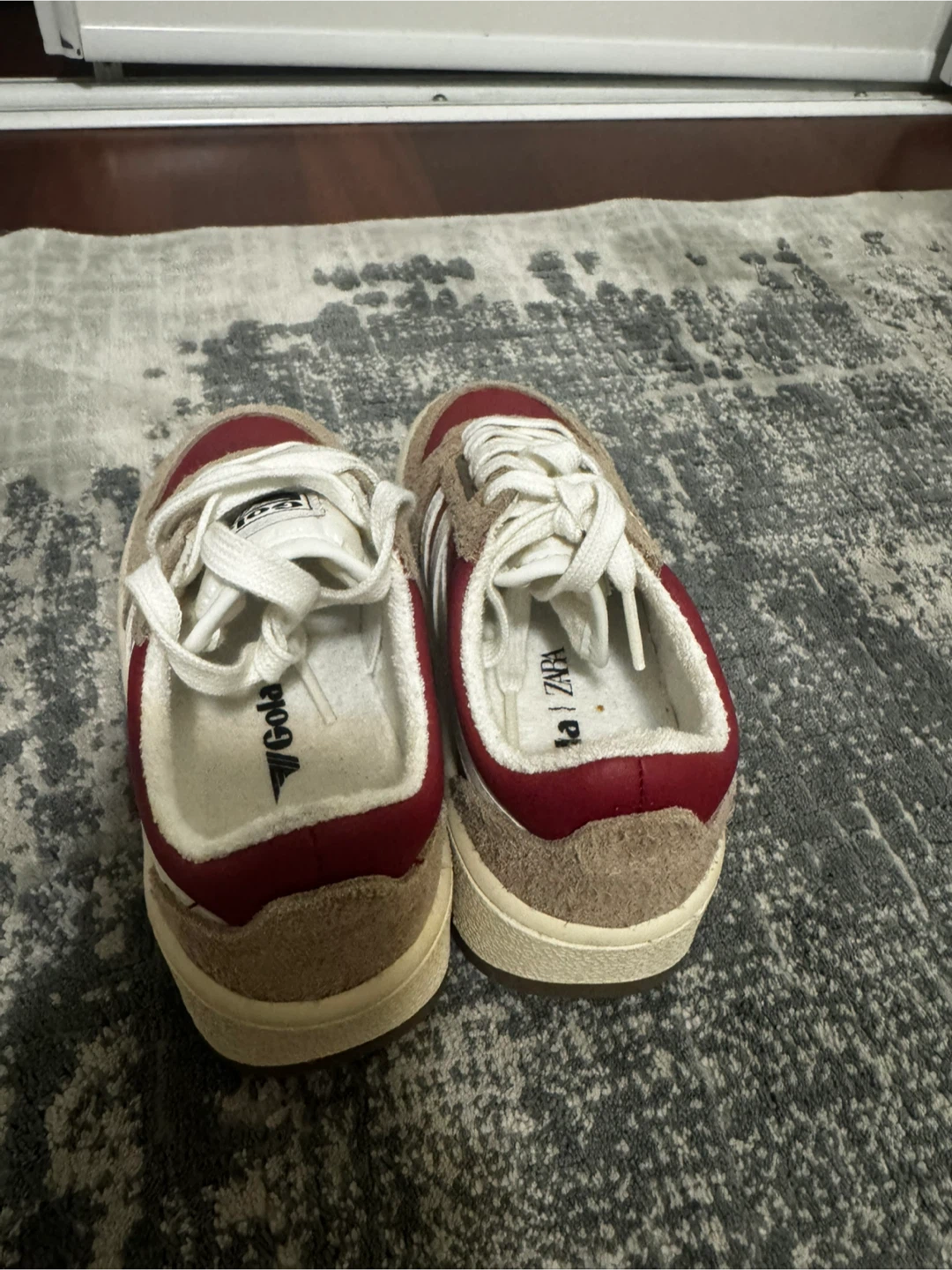 Gola Kids Sneakers - Red and Tan - photo 3