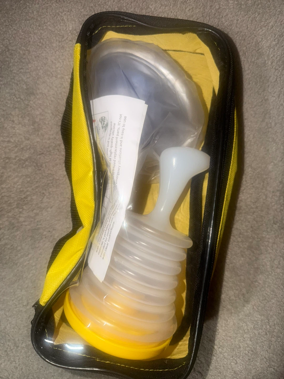 Choking Rescue Device with Adult and Pediatric Masks