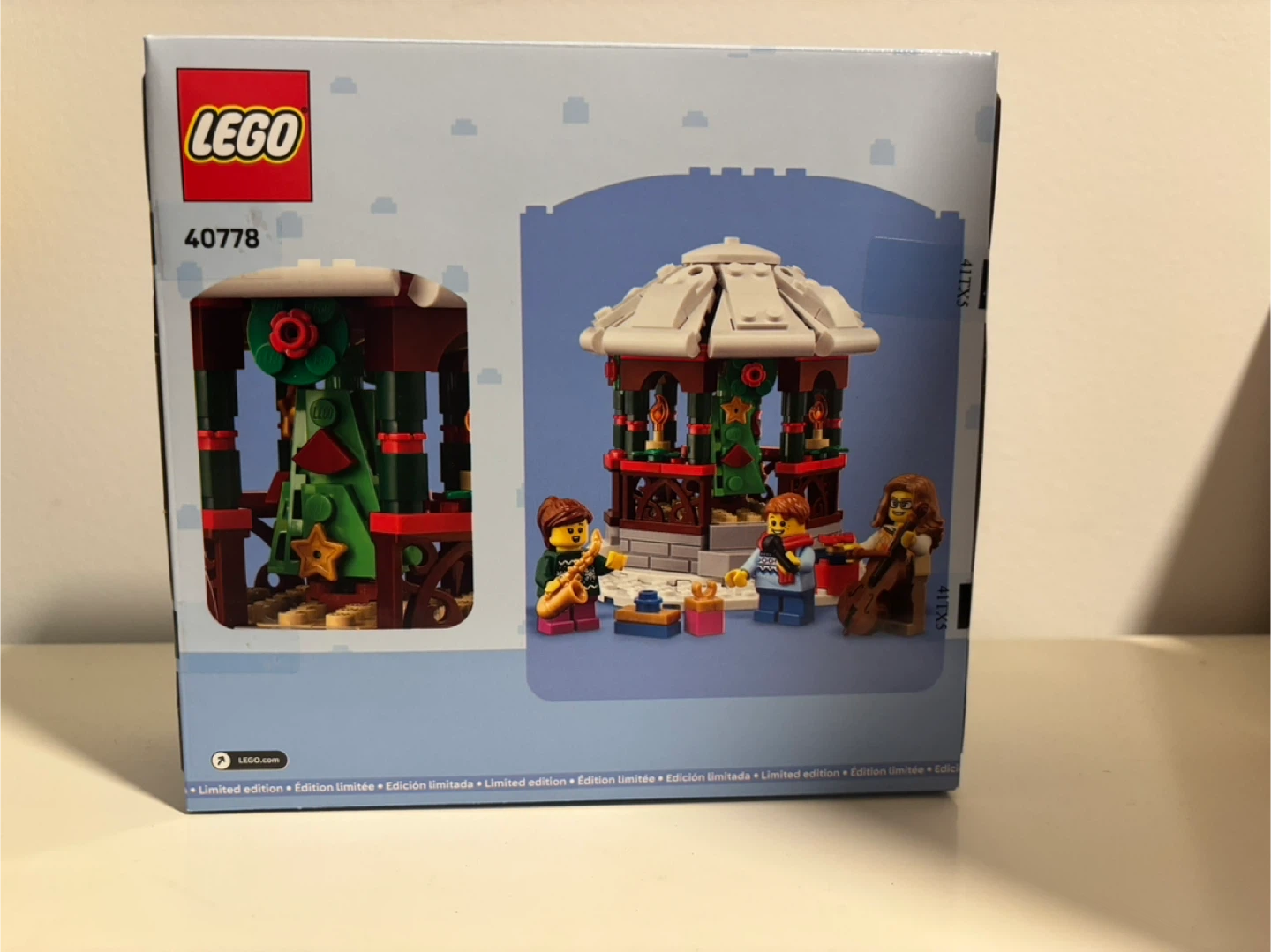 LEGO 40778 Winter Gazebo Building Toy Set - photo 2