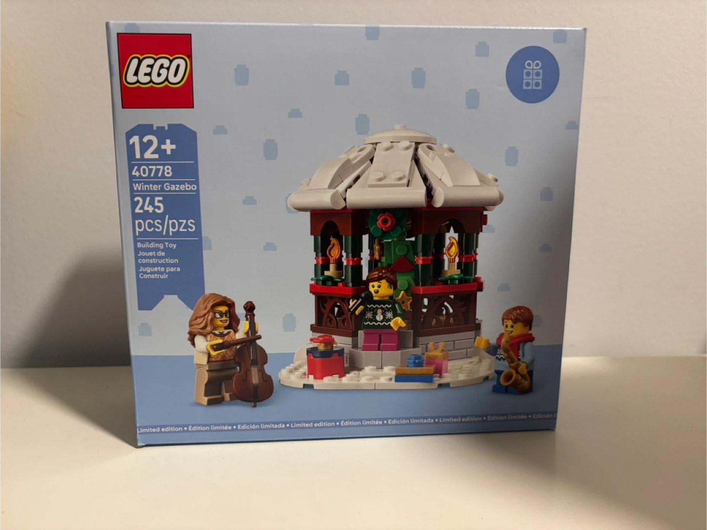 LEGO 40778 Winter Gazebo Building Toy Set