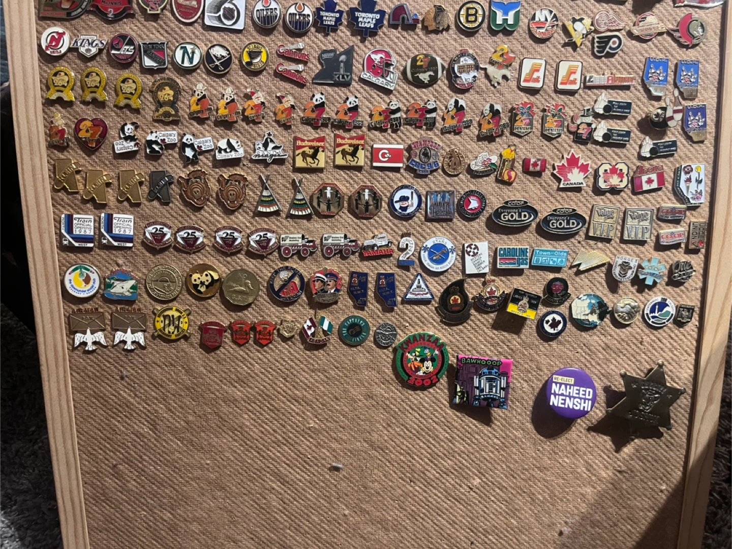 Assorted Pin Collection 1988 Winter Olympics, NHL and more! OBO - photo 3