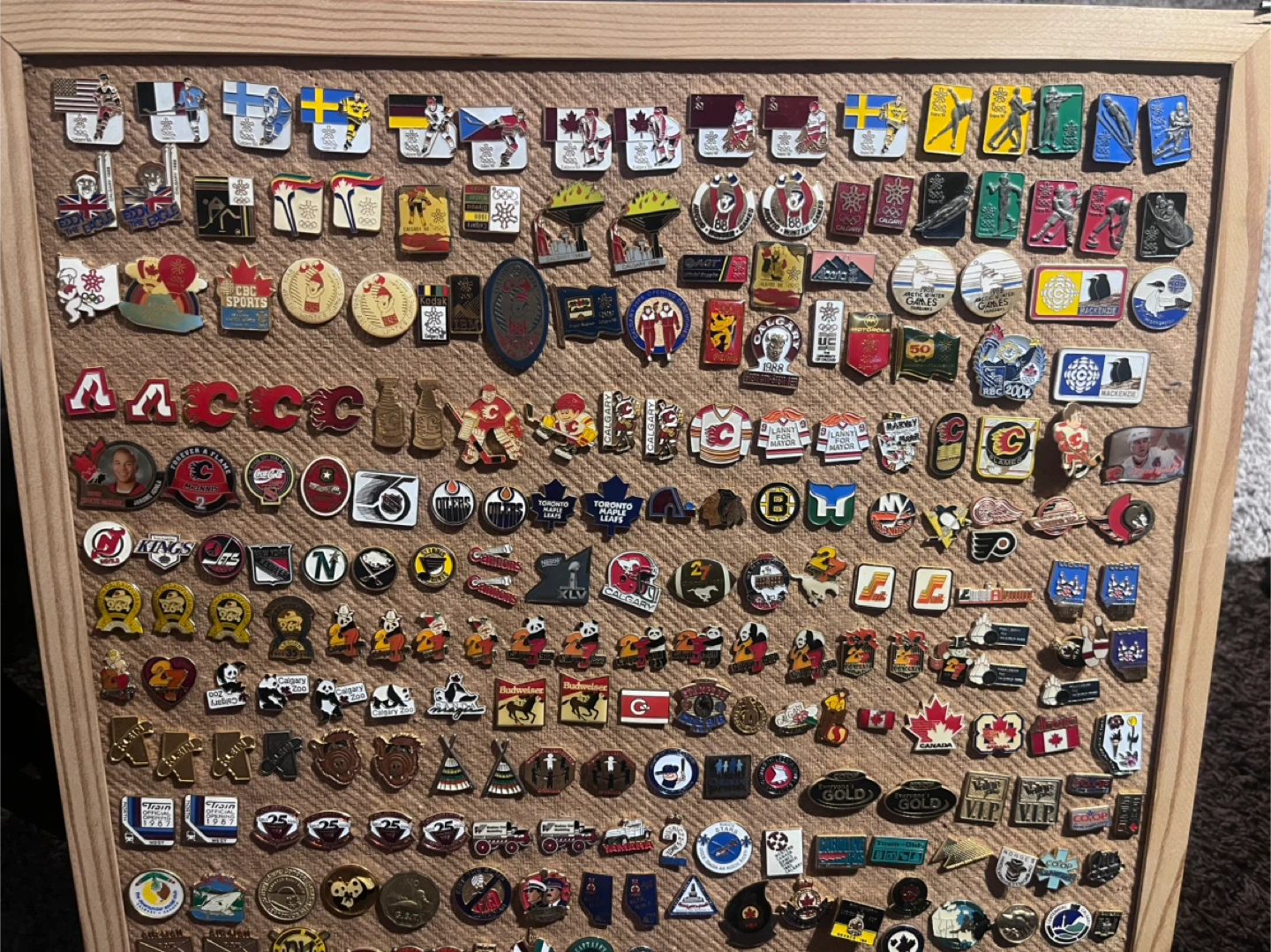 Assorted Pin Collection 1988 Winter Olympics, NHL and more! OBO - photo 2