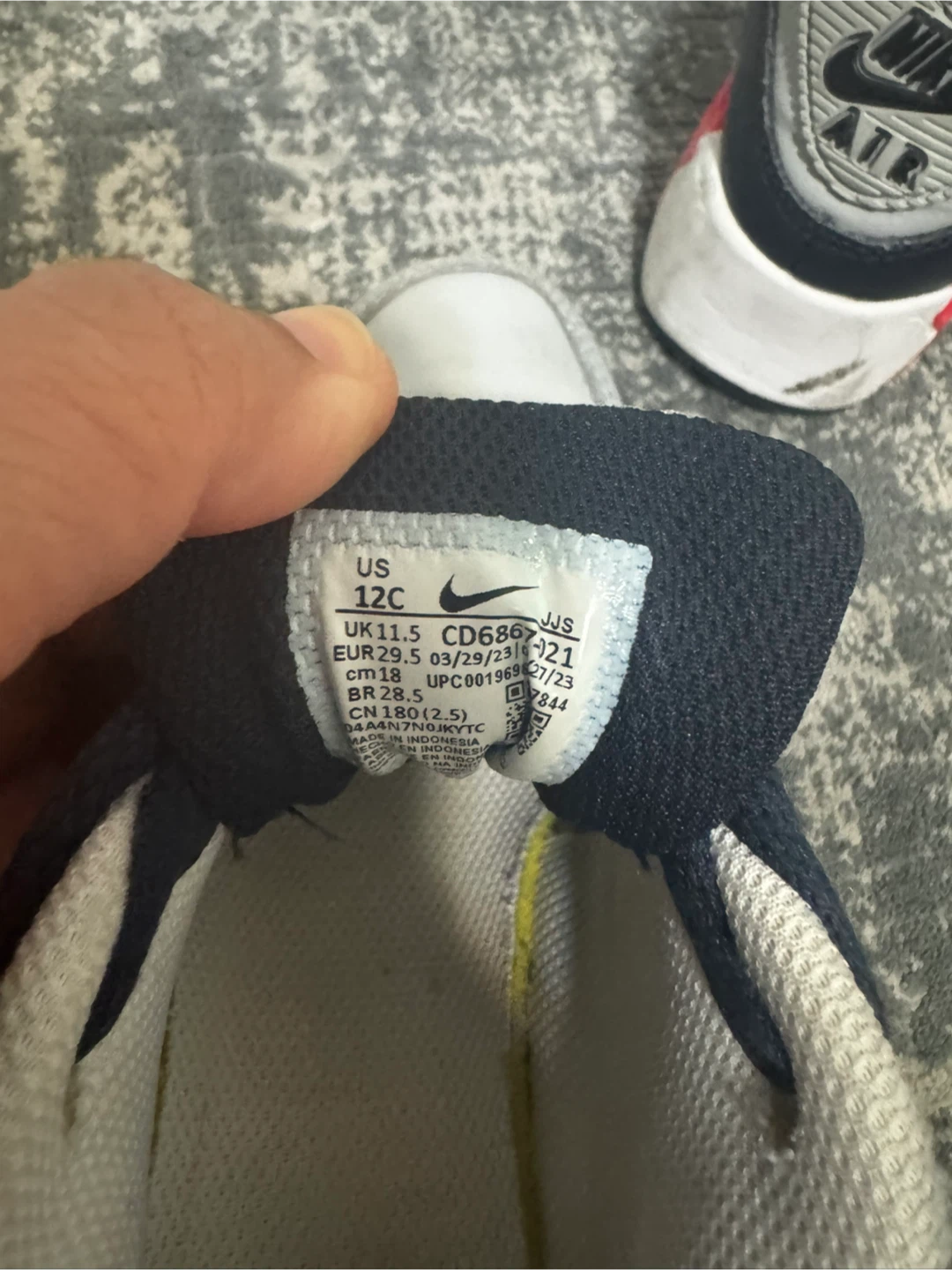 Nike Air Max 90 Toddler Shoes - photo 4