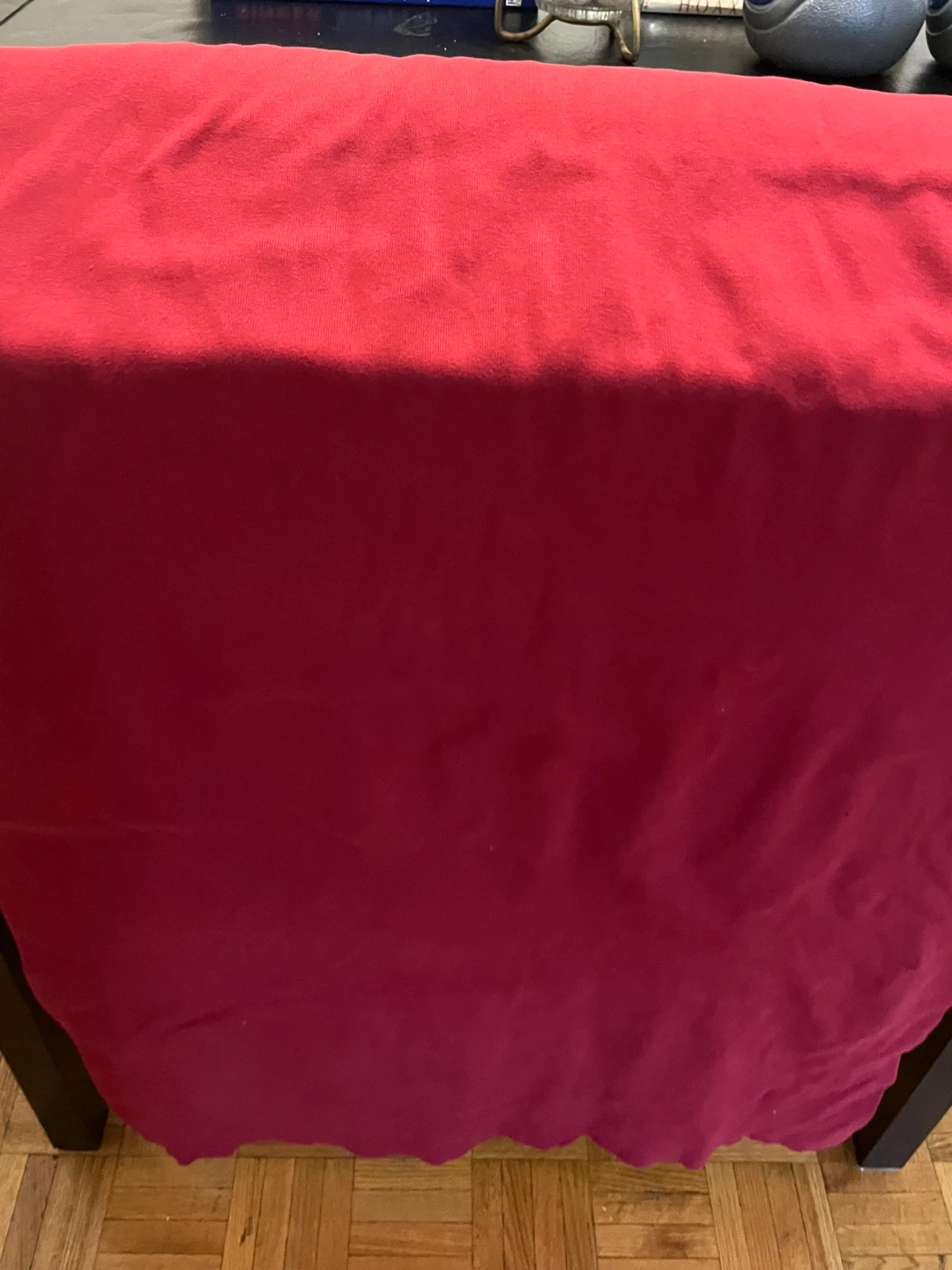 $10 Red Fabric Roll ribbed cotton stretch thick - photo 3