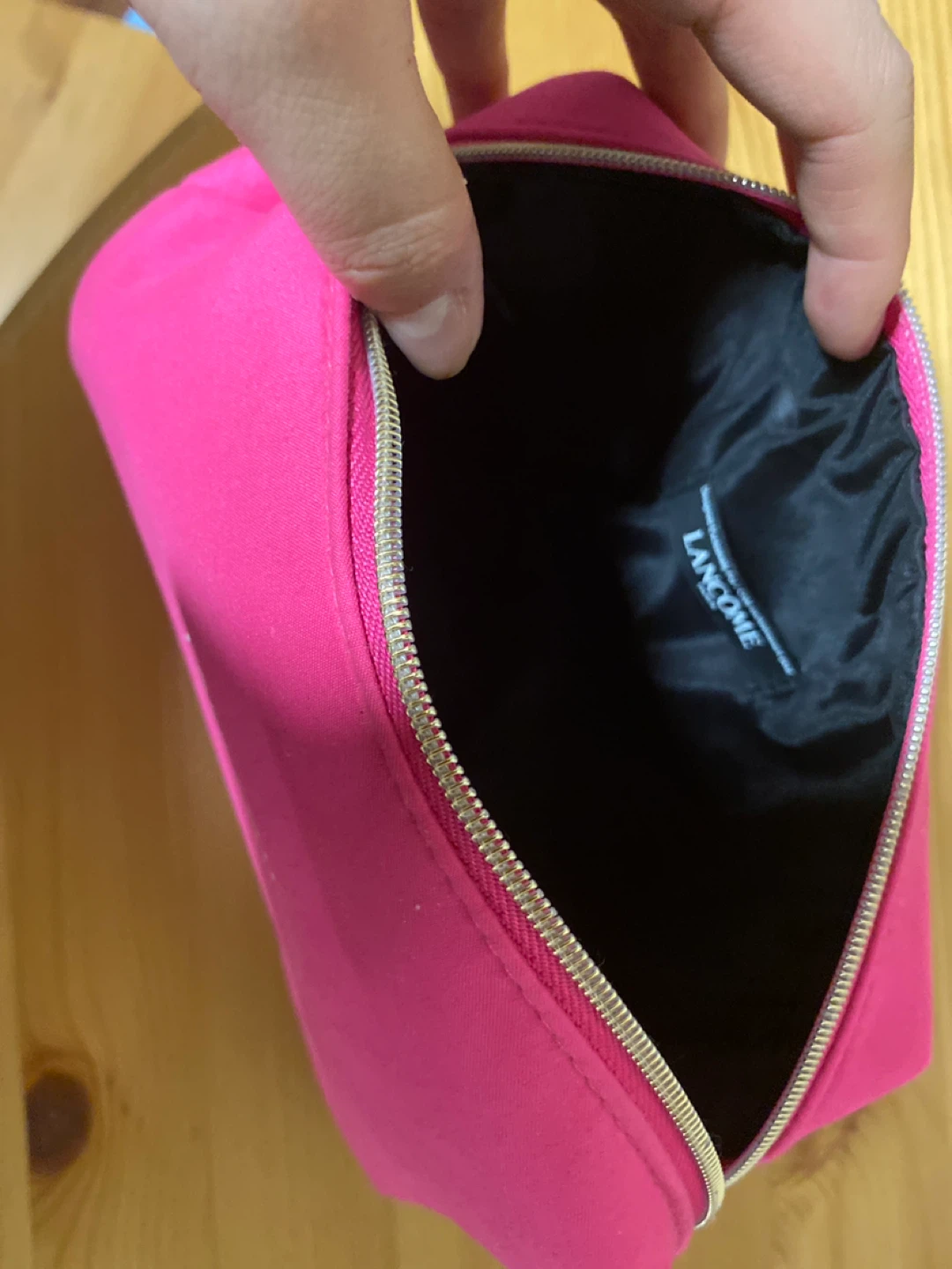 Lancôme Pink Makeup Bag - photo 2