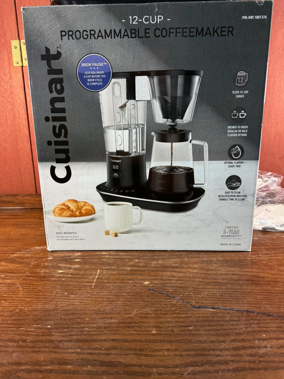 Cuisinart 12-Cup Programmable Coffeemaker DCC-8000PC - photo 2