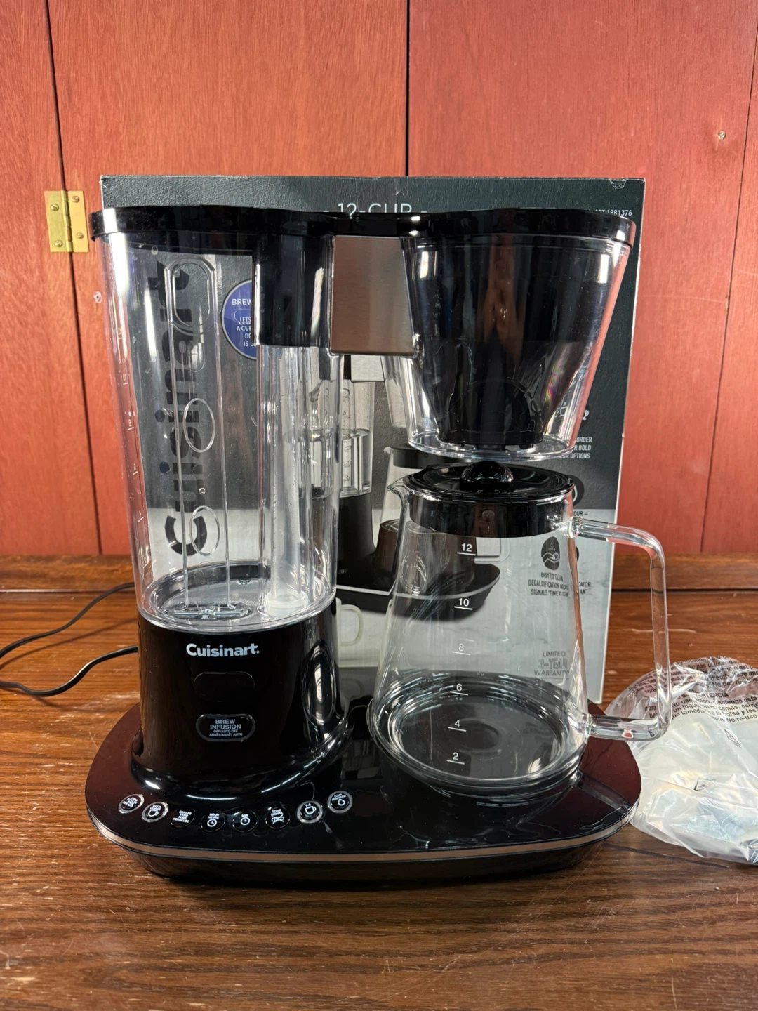 Cuisinart 12-Cup Programmable Coffeemaker DCC-8000PC - photo 5