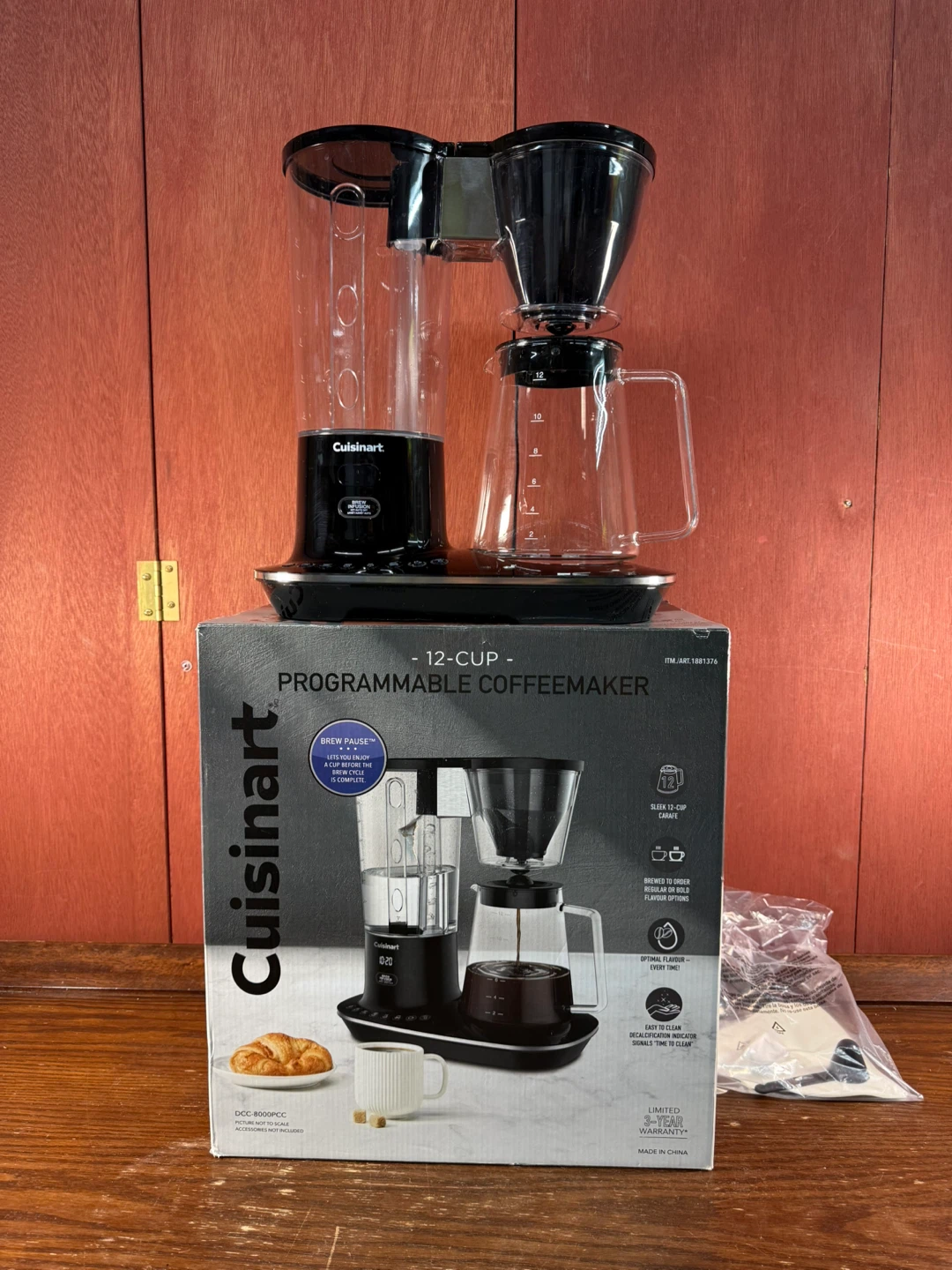 Cuisinart 12-Cup Programmable Coffeemaker DCC-8000PC