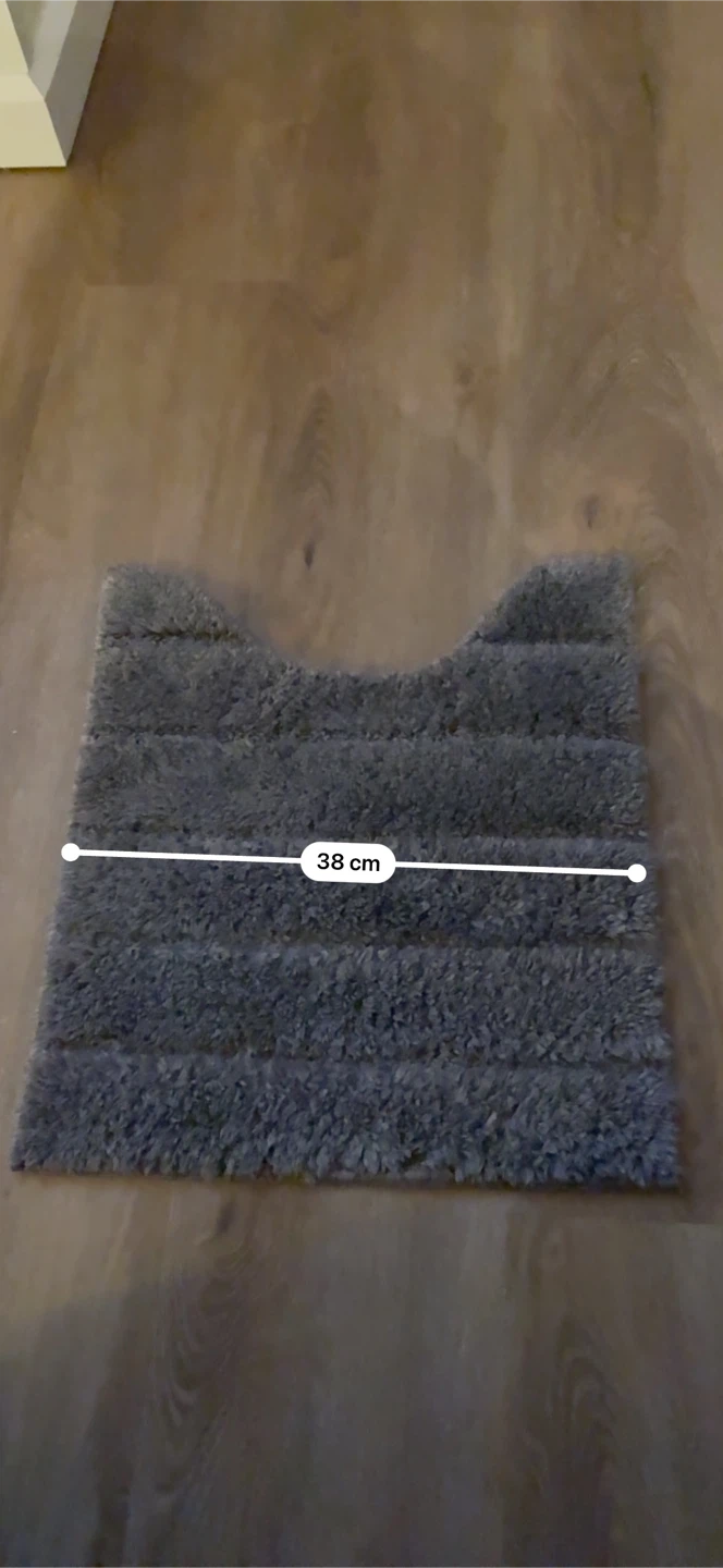 Gray Contour Toilet Bath Mat - photo 4