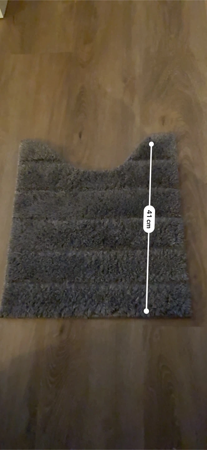 Gray Contour Toilet Bath Mat - photo 3