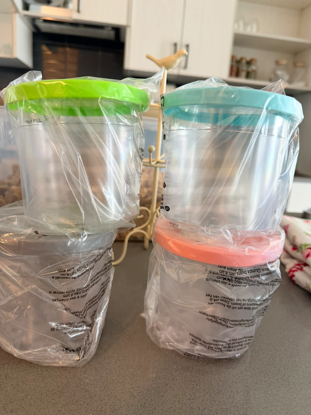 Ice Cream Containers  for Ninja  16oz Packof4 - photo 2