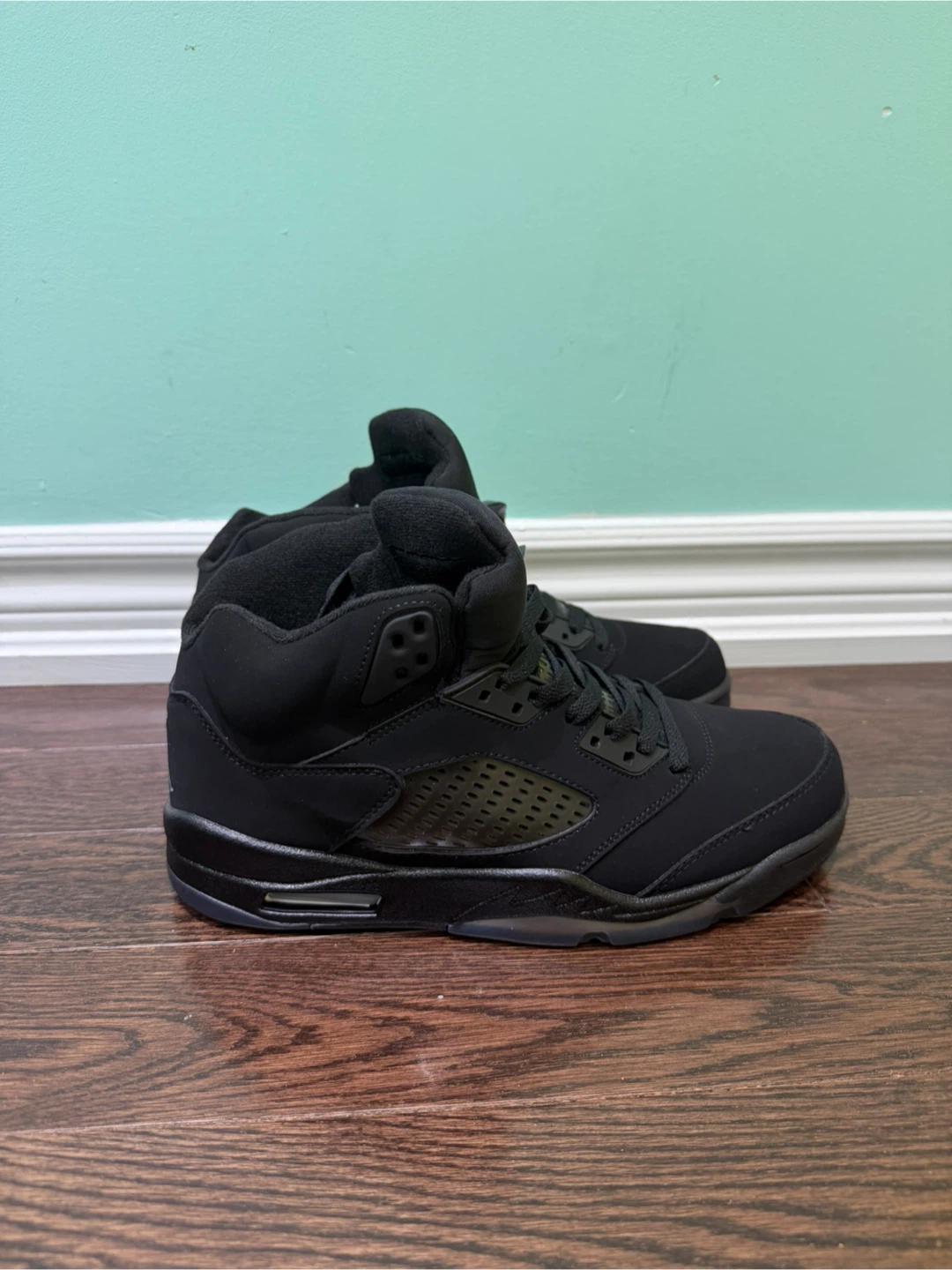 Air Jordan 5 Retro 'Black Cat' Sneakers - photo 2