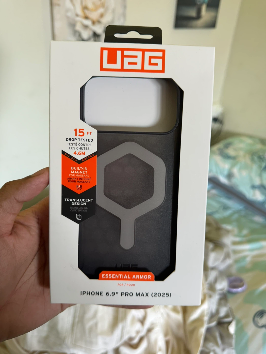 UAG Essential Armor Case for iPhone 17 Pro Max (2025) - Ash