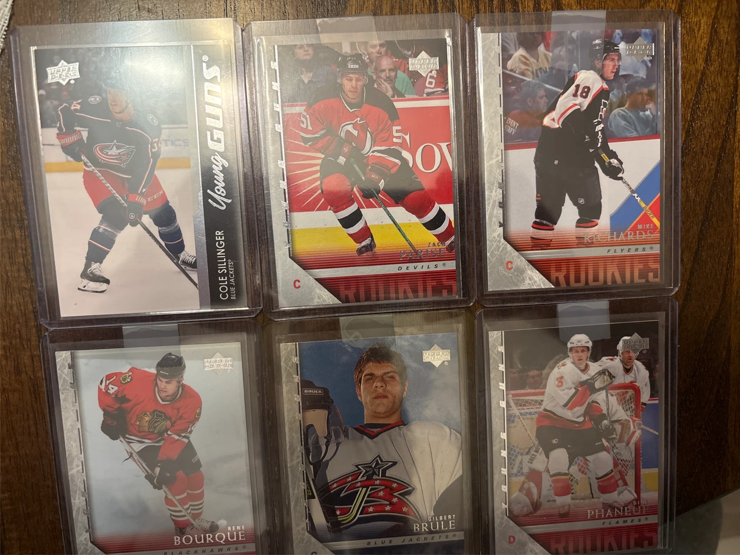 Upper Deck Hockey Cards - Young Guns Rookies
