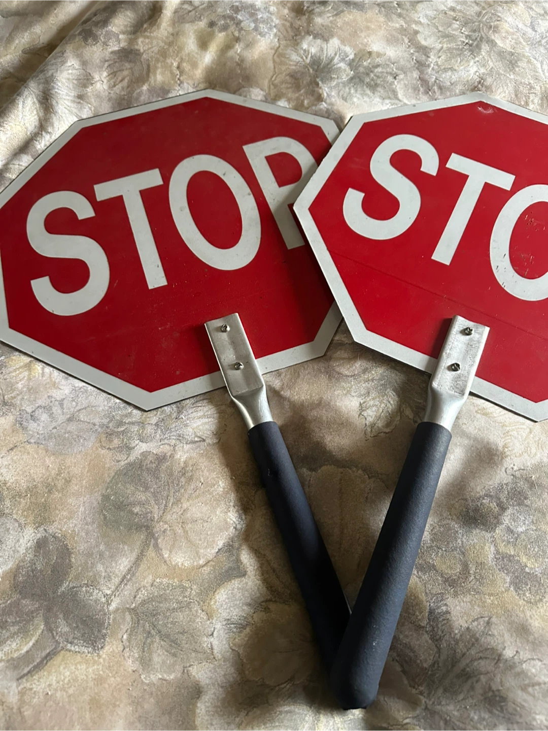 STOP/STOP Hand Held Traffic Paddle