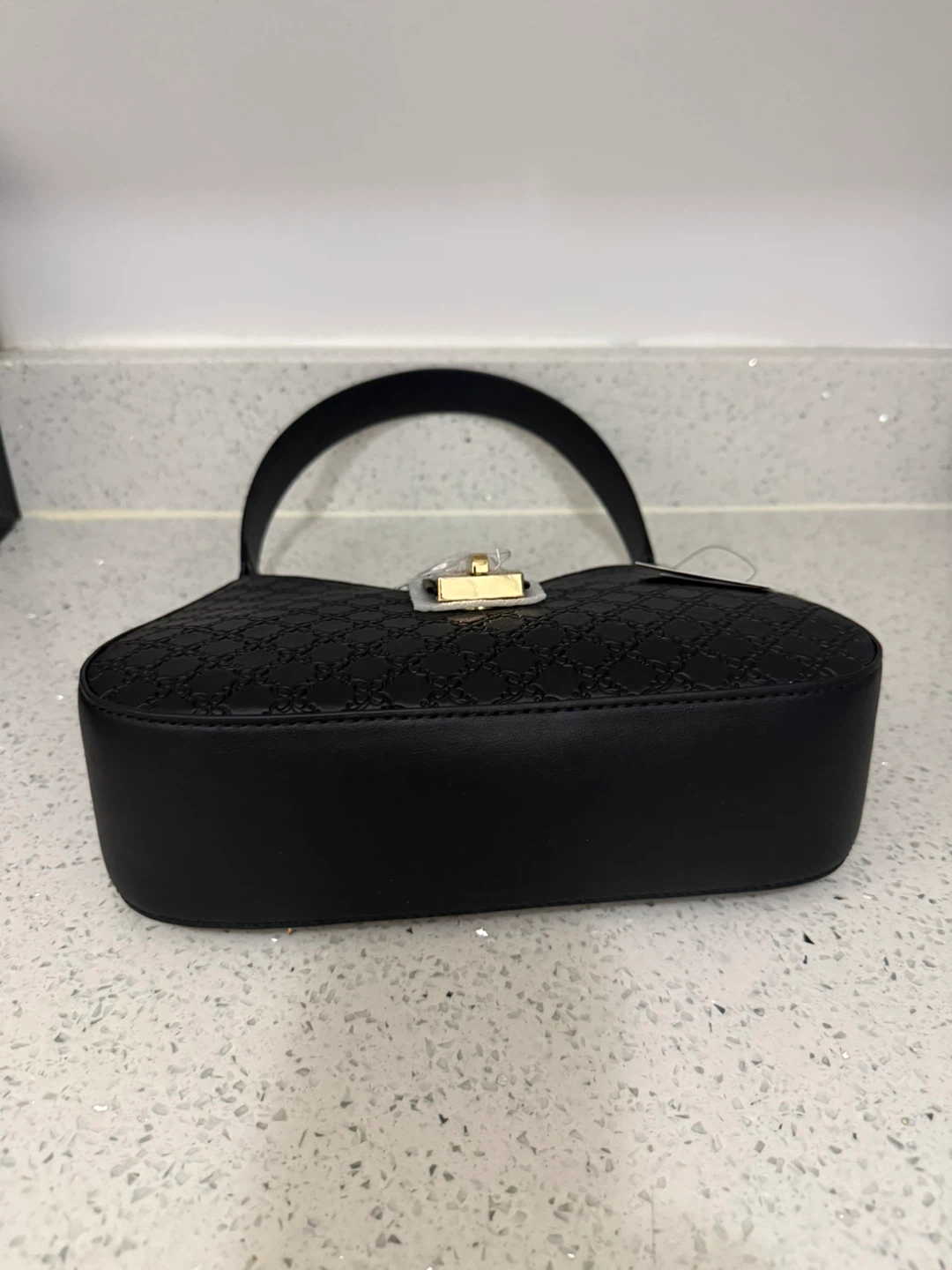 Nine West Black Embossed Shoulder Bag - photo 3