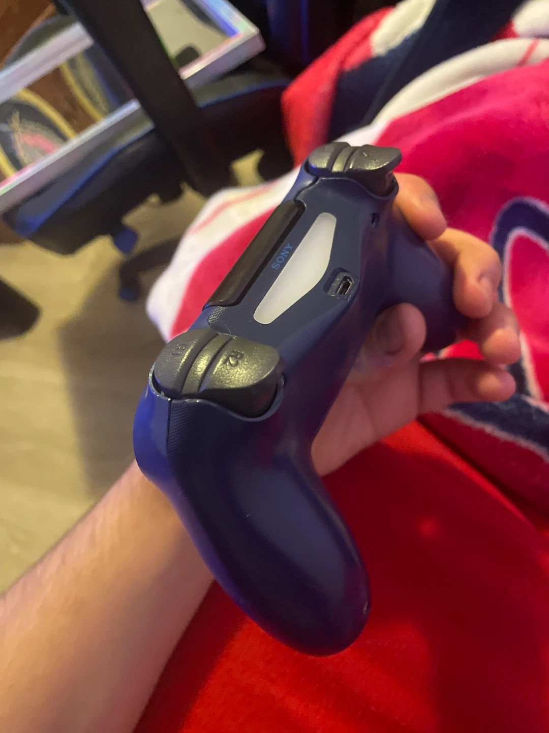 PS4 slightly damaged controller, ps3 controller - photo 4