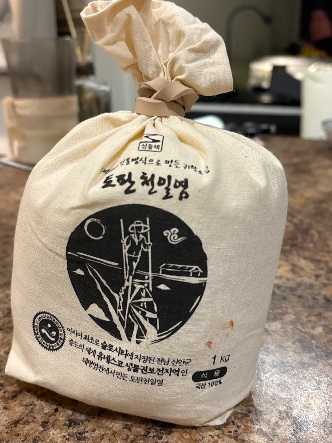 Premium Korean Topan Sea Salt from Taepyungyeomjeon
