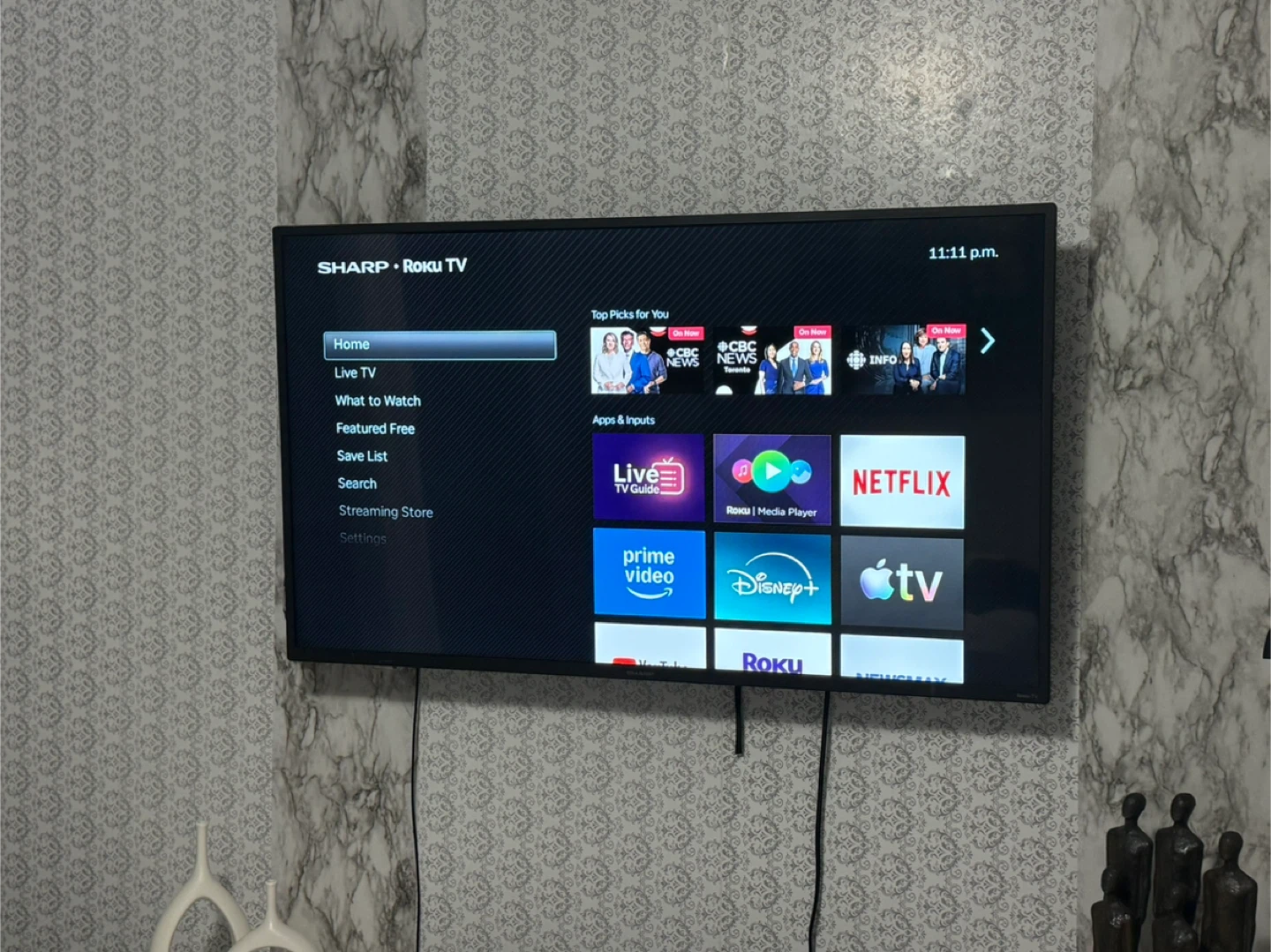 Sharp Roku TV 50 inch
