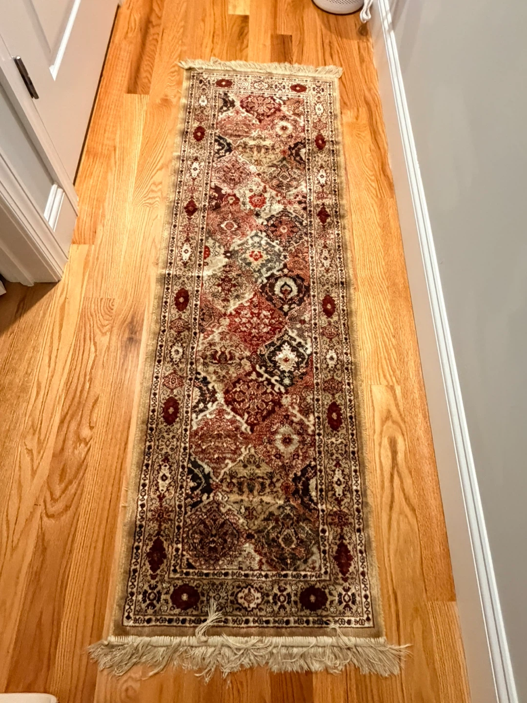 Runner Rug with Traditional Pattern