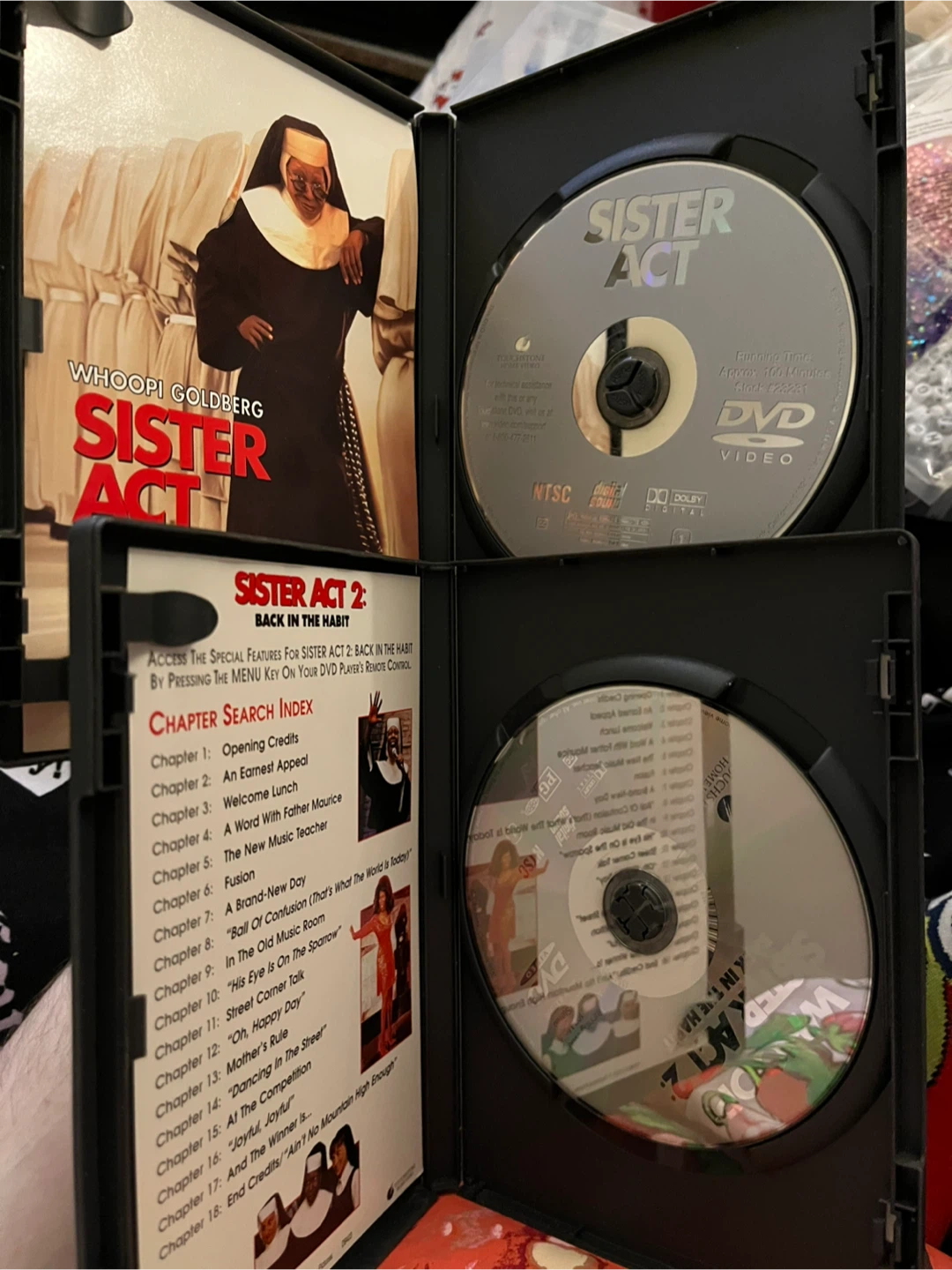 Sister Act & Sister Act 2: Back in the Habit DVDs - photo 2