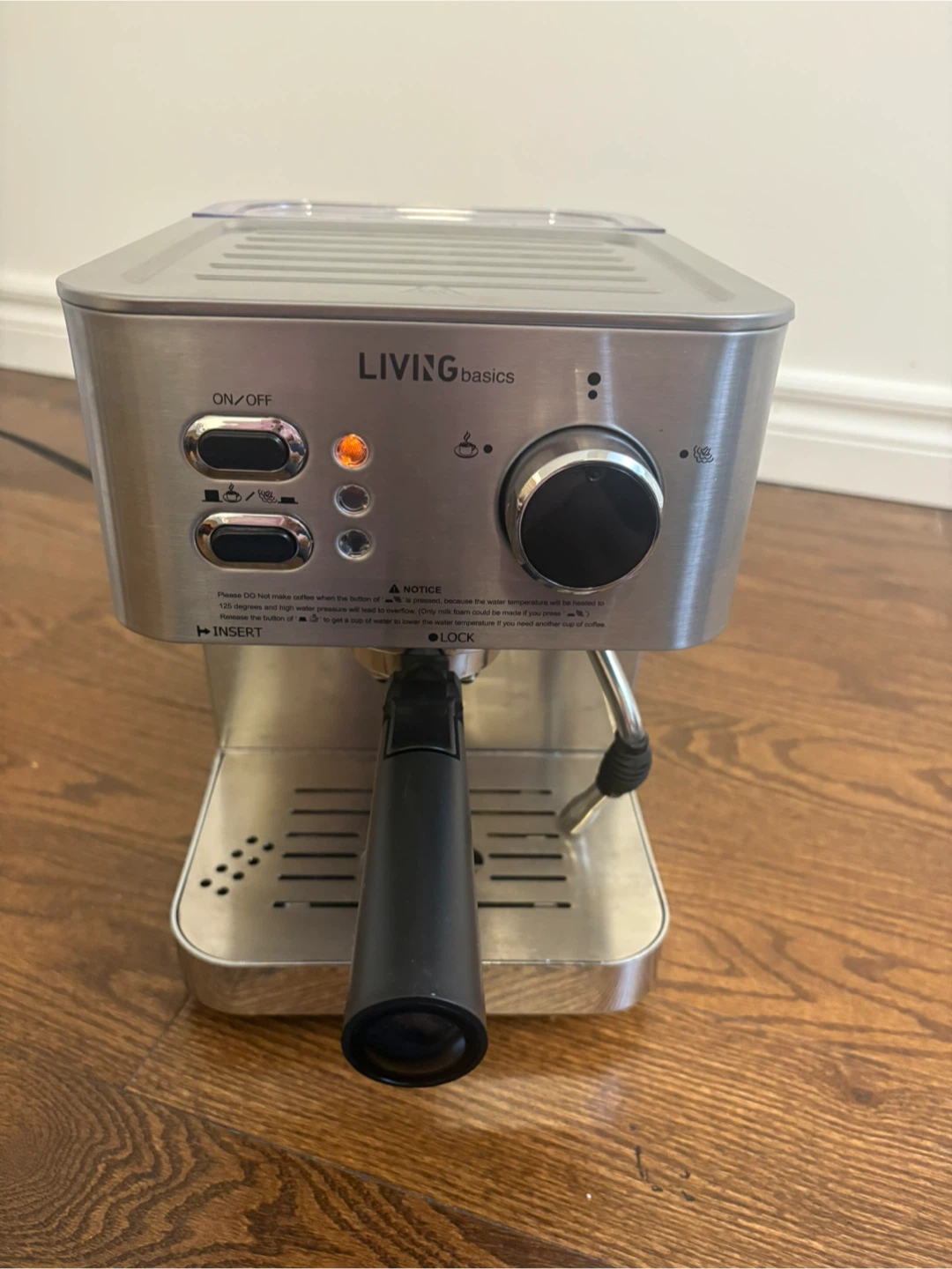Living Basics 15 Bar Espresso Machine - photo 2