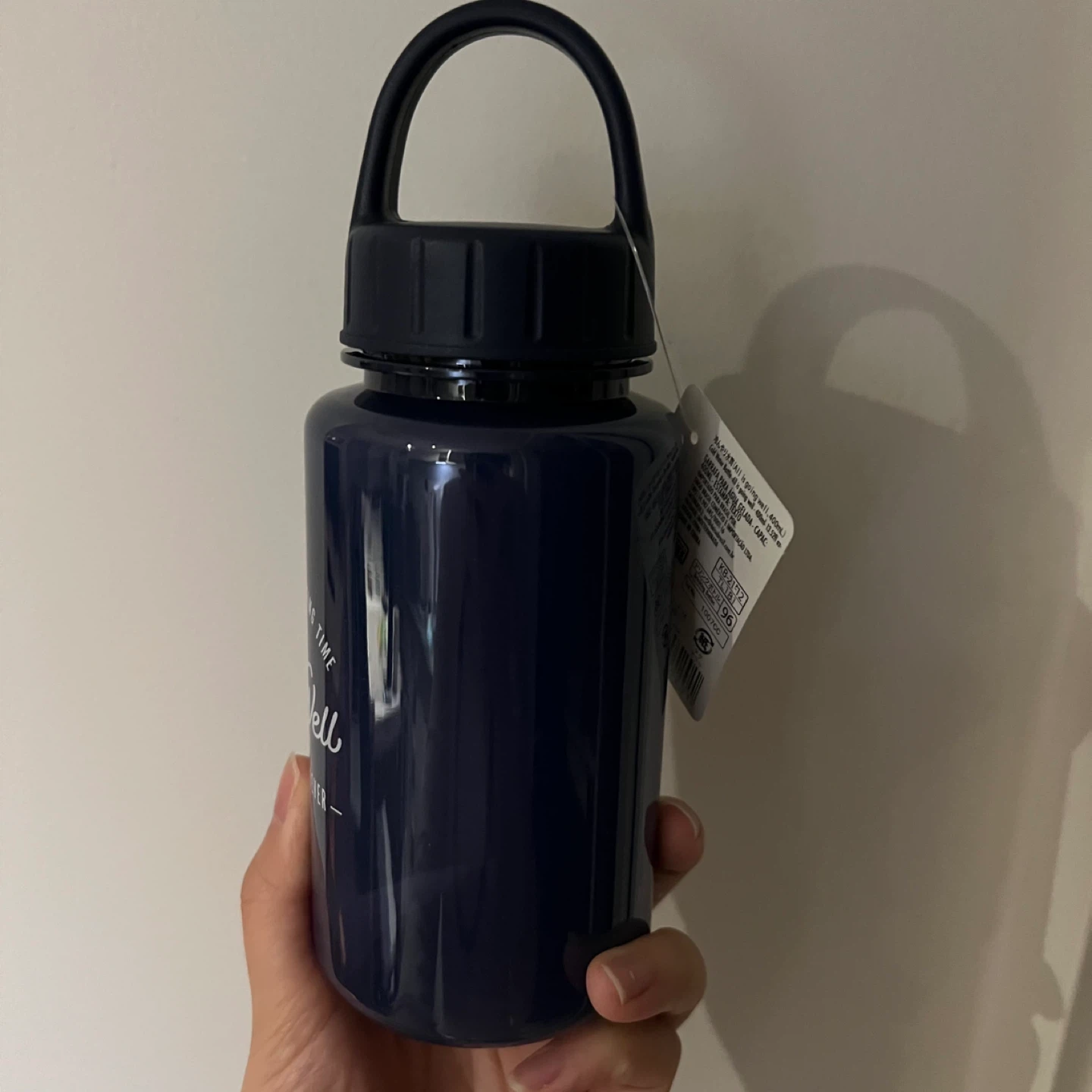 NEW Dark Blue Water Bottle with Cooling Stick - photo 2