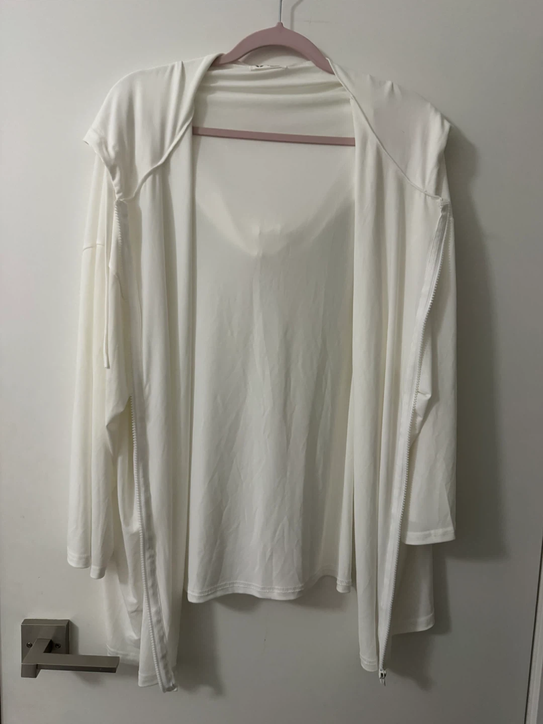Off-White Zip-Up Hoodie - photo 3