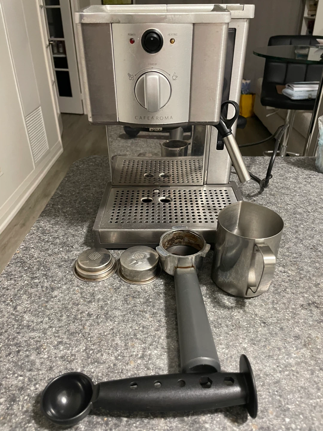 CAFE ROMA Espresso Machine - photo 4