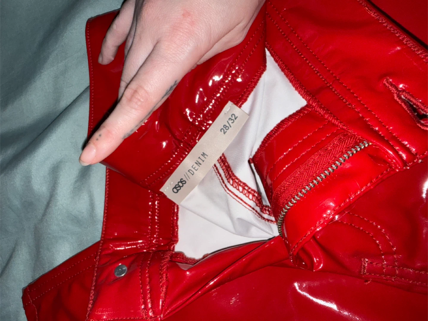 PU Leather / Vinyl pants - photo 4