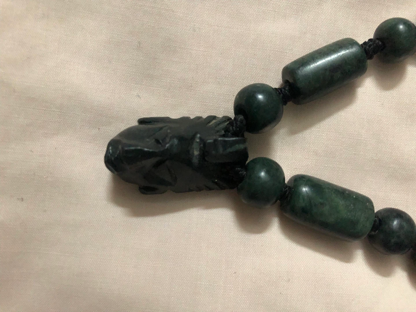 Jade  Pendant Necklace from mexico - photo 3