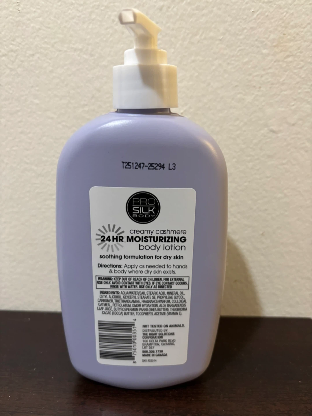 NEW Pro Silk Body 24HR Moisturizing Body Lotion, Creamy Cashmere - photo 2