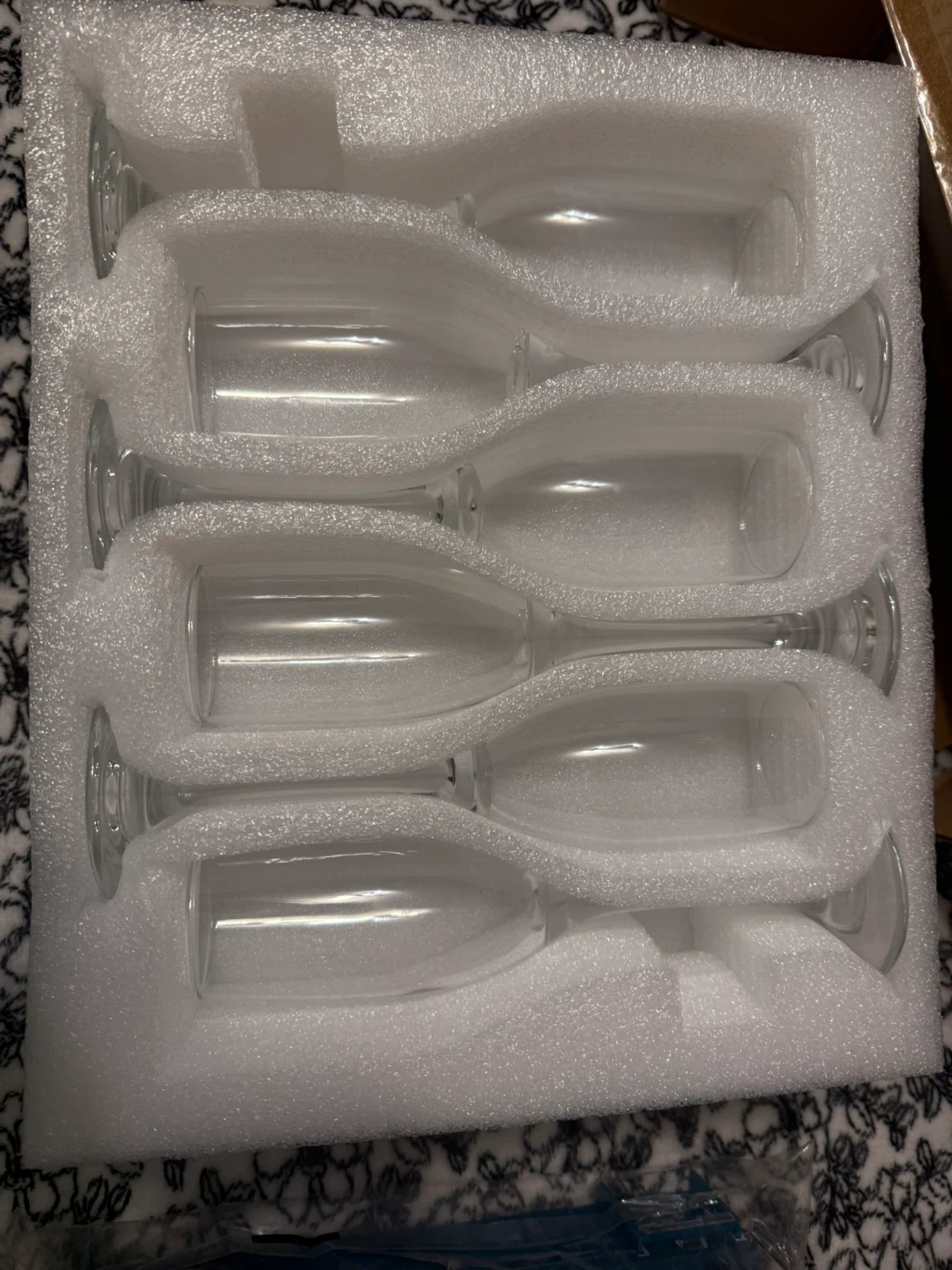 Set of 12 Clear Champagne Glass - photo 3