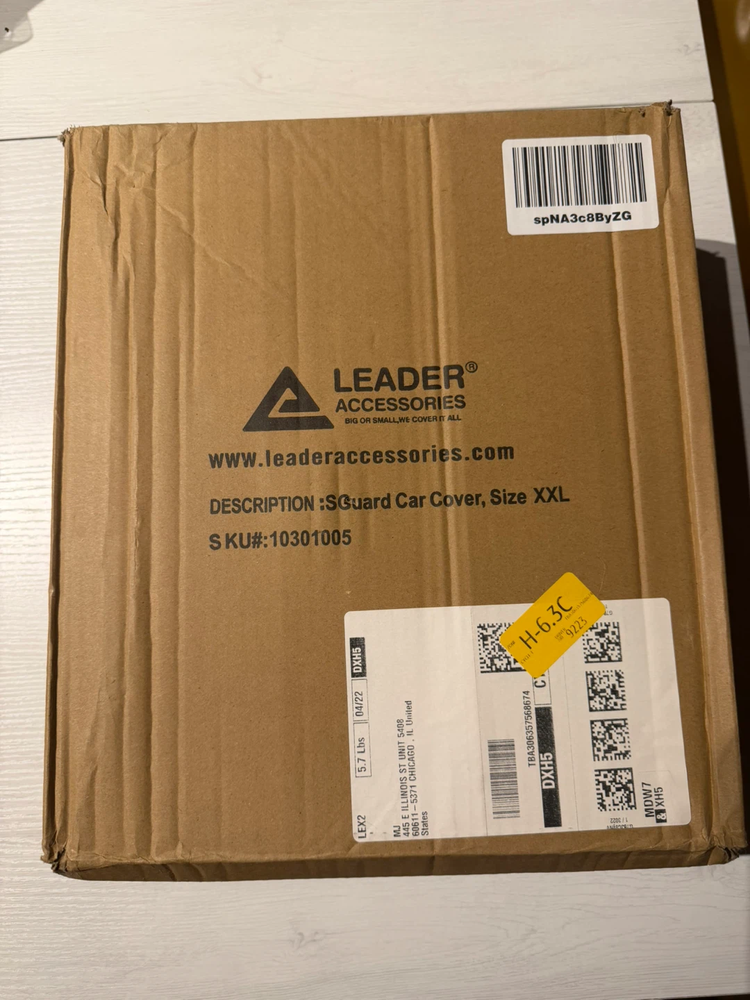 SGuard Car Cover Size XXL