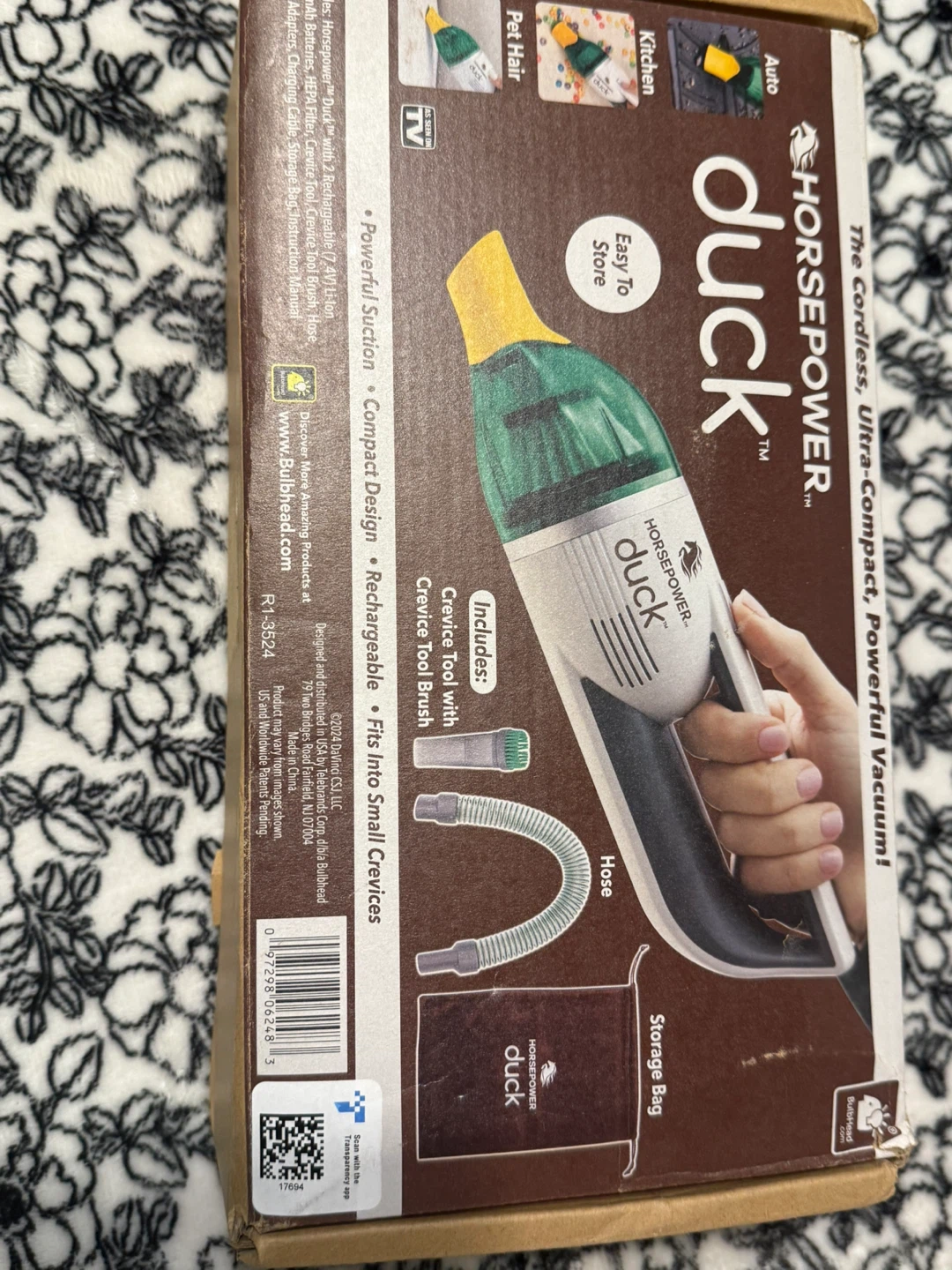 HORSEPOWER duck Cordless Handheld Vacuum with Accessories