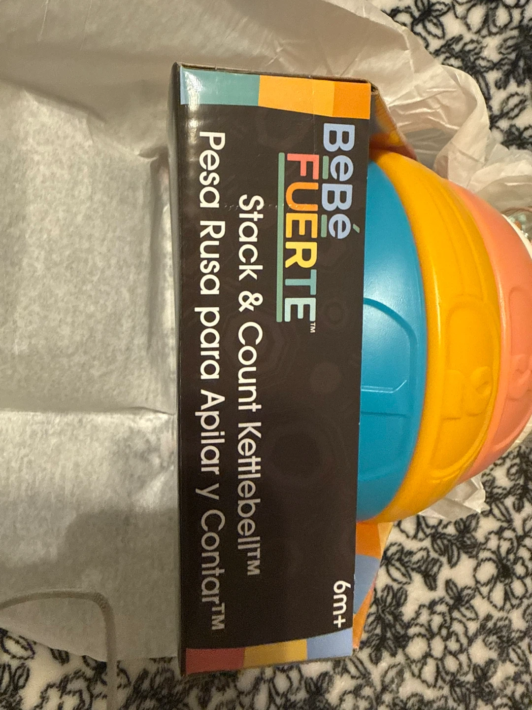 Bebe Fuerte Stack & Count Kettlebell Toy - photo 2