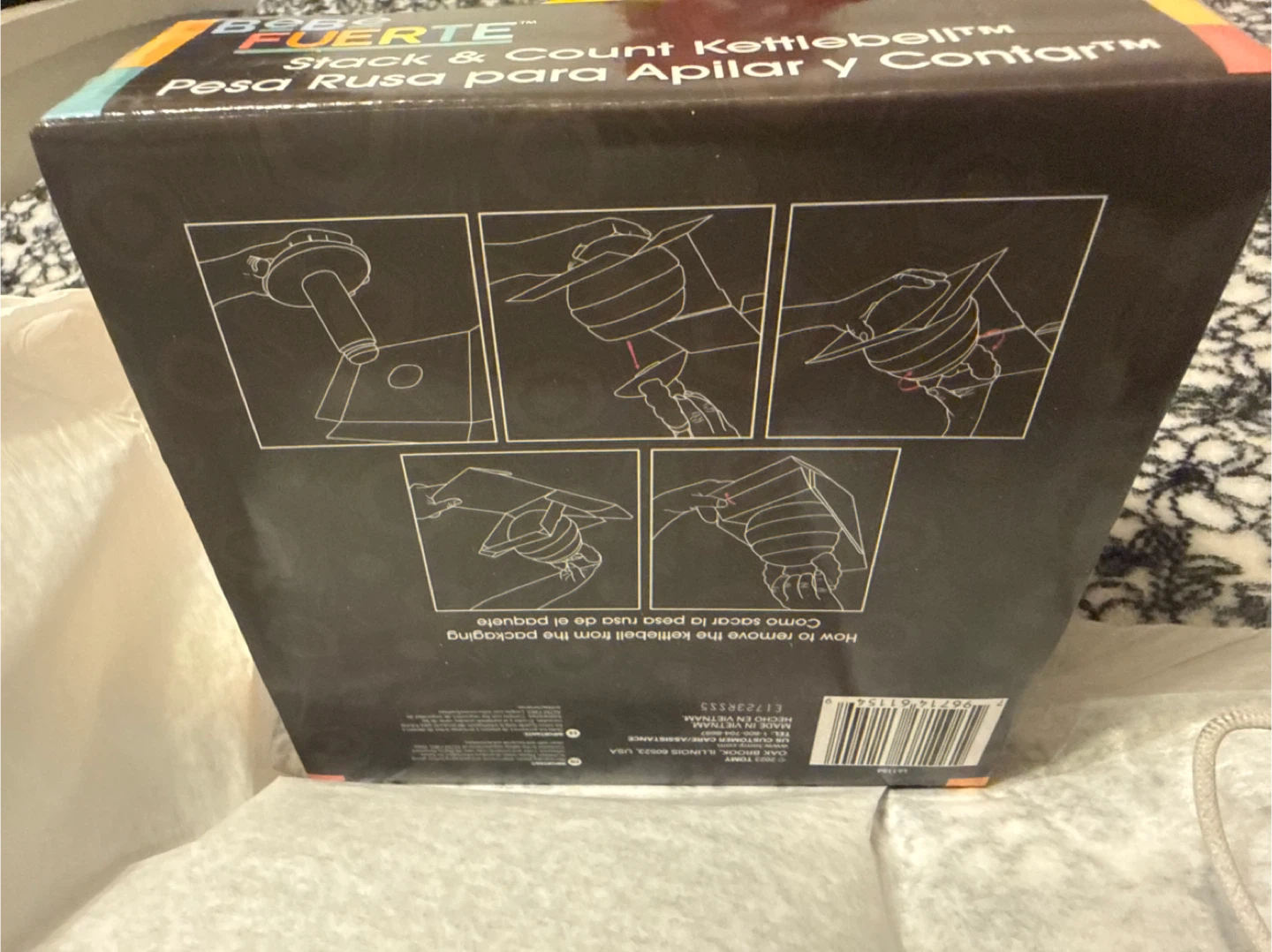 Bebe Fuerte Stack & Count Kettlebell Toy - photo 3