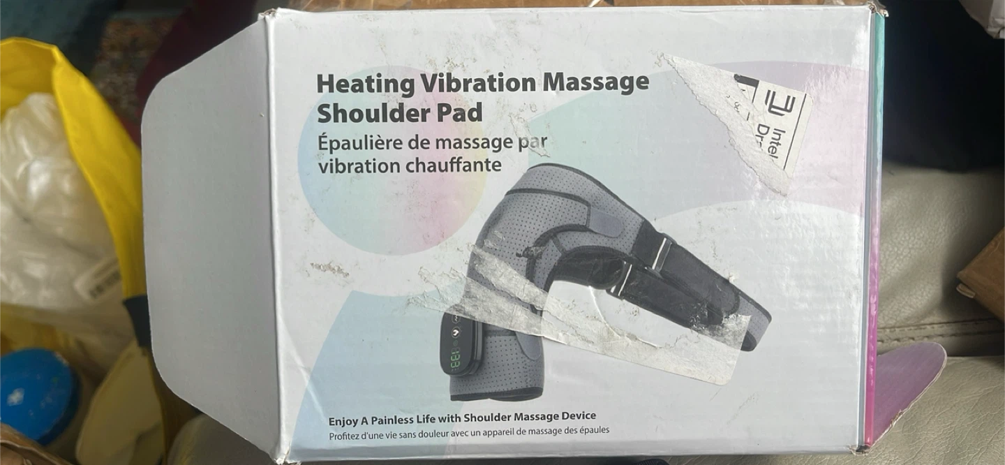 Heating Vibration Massage Shoulder Pad - photo 3