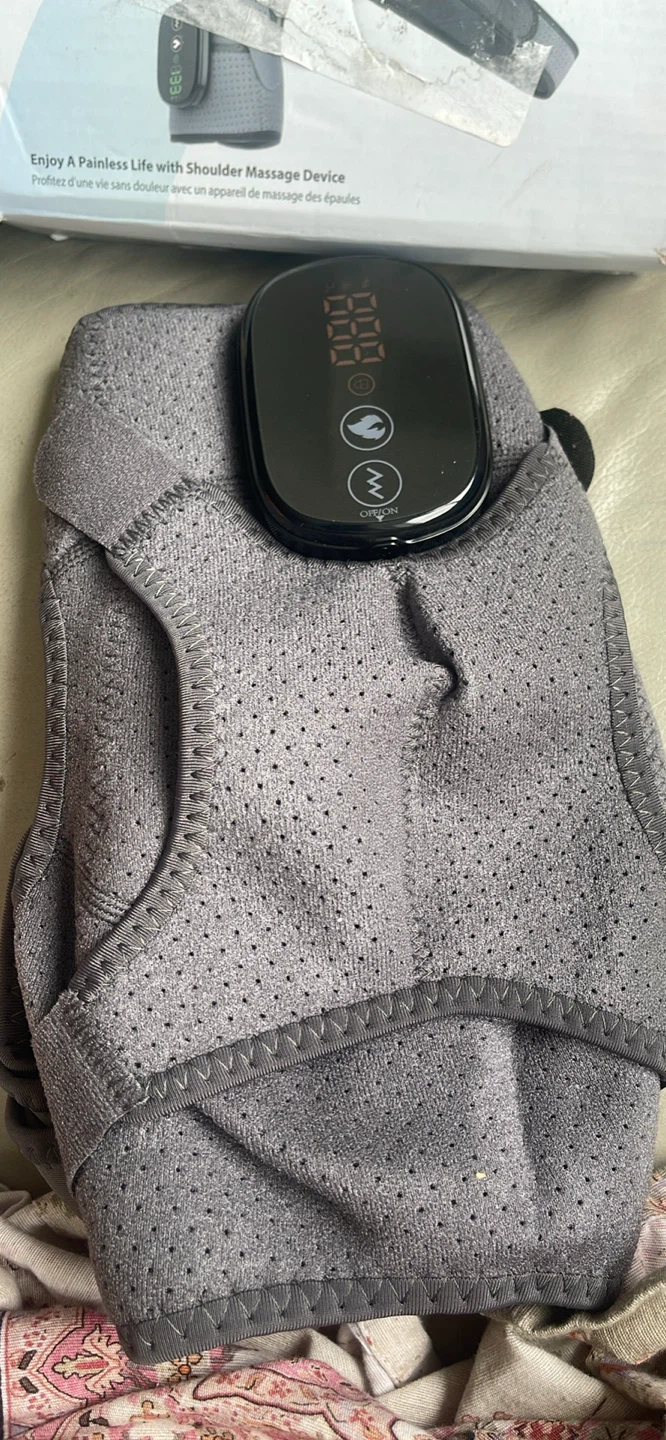 Heating Vibration Massage Shoulder Pad