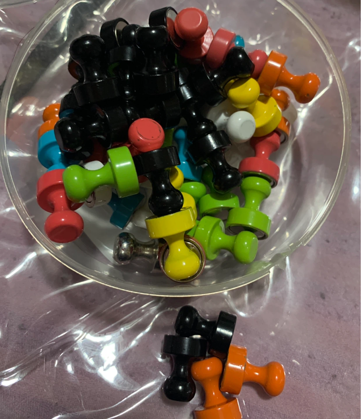Magnetic Push Pins,2 for $1