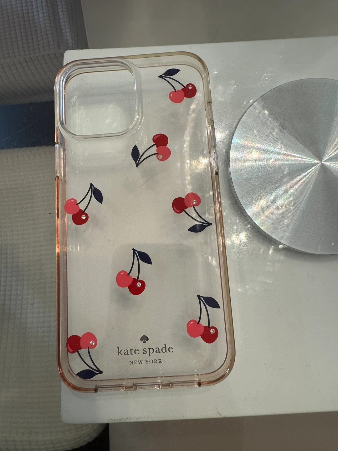 Kate Spade Cherry iPhone Case- Iphone 13 Pro max