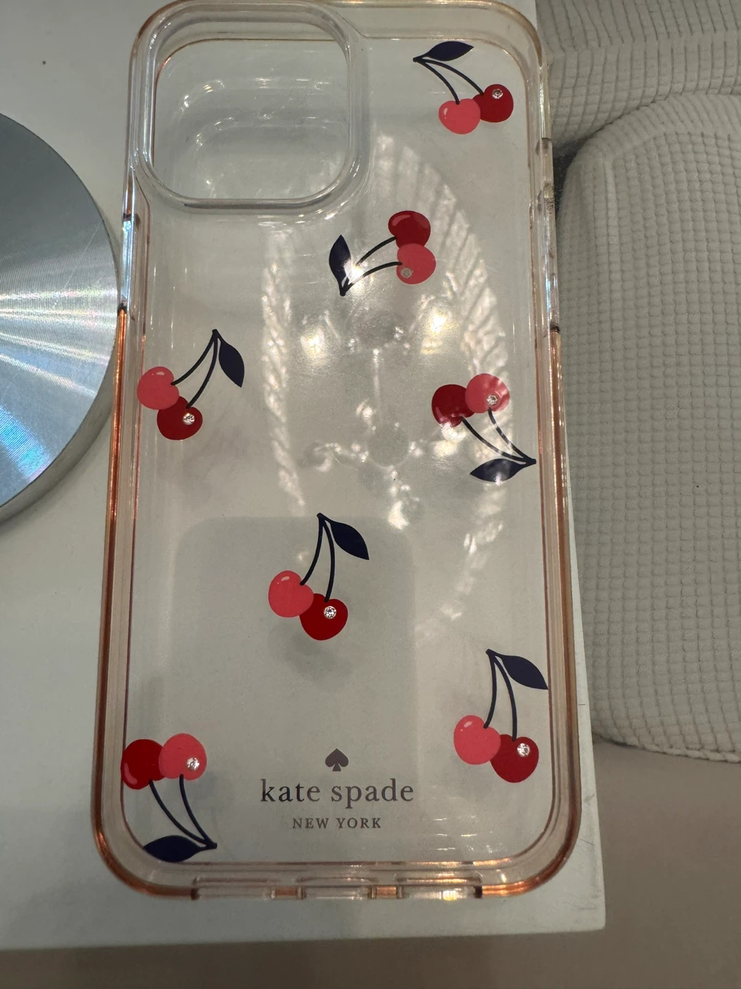 Kate Spade Cherry iPhone Case- Iphone 13 Pro max - photo 3