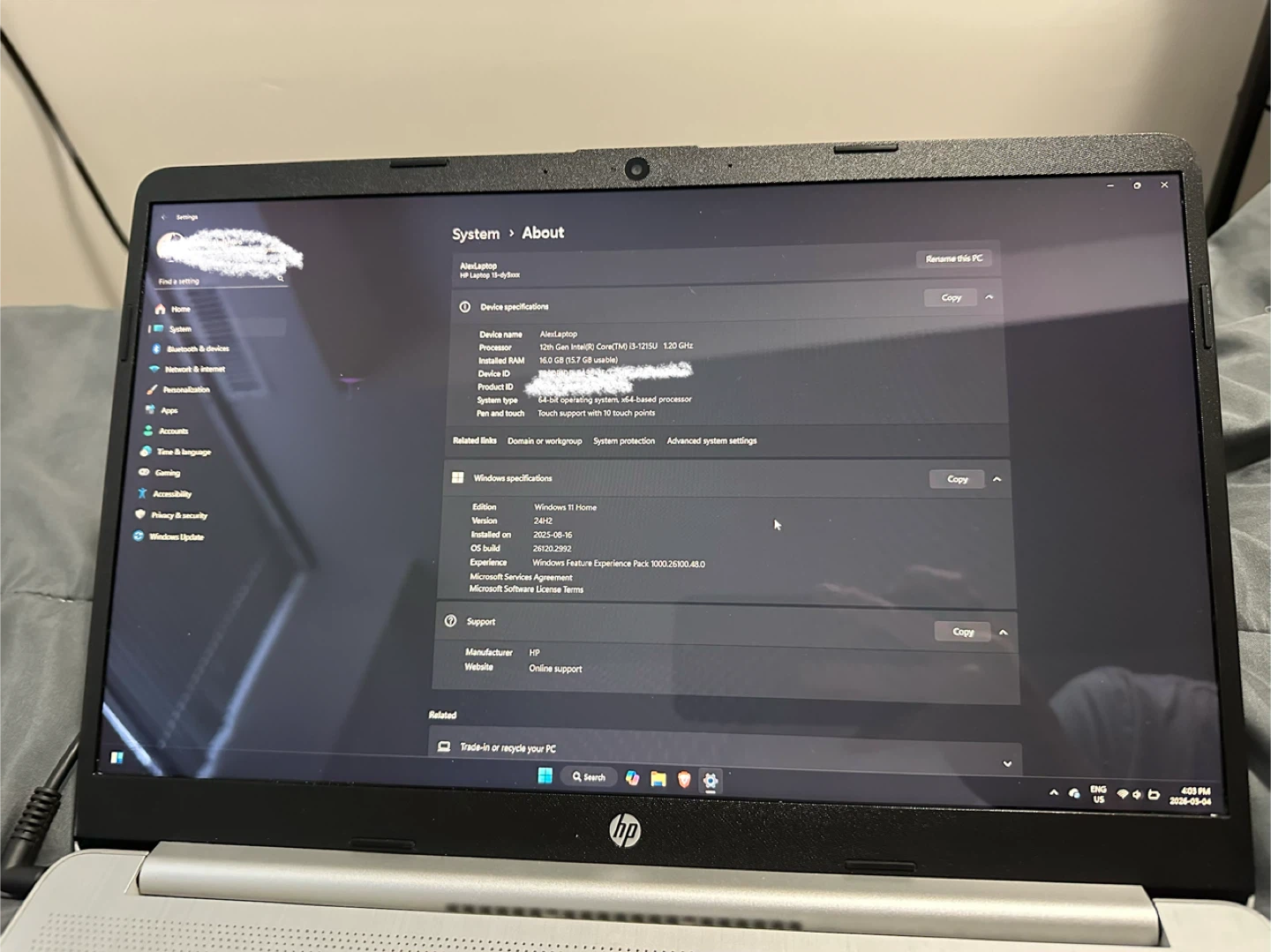 HP Laptop 15-dw0xxx - photo 4