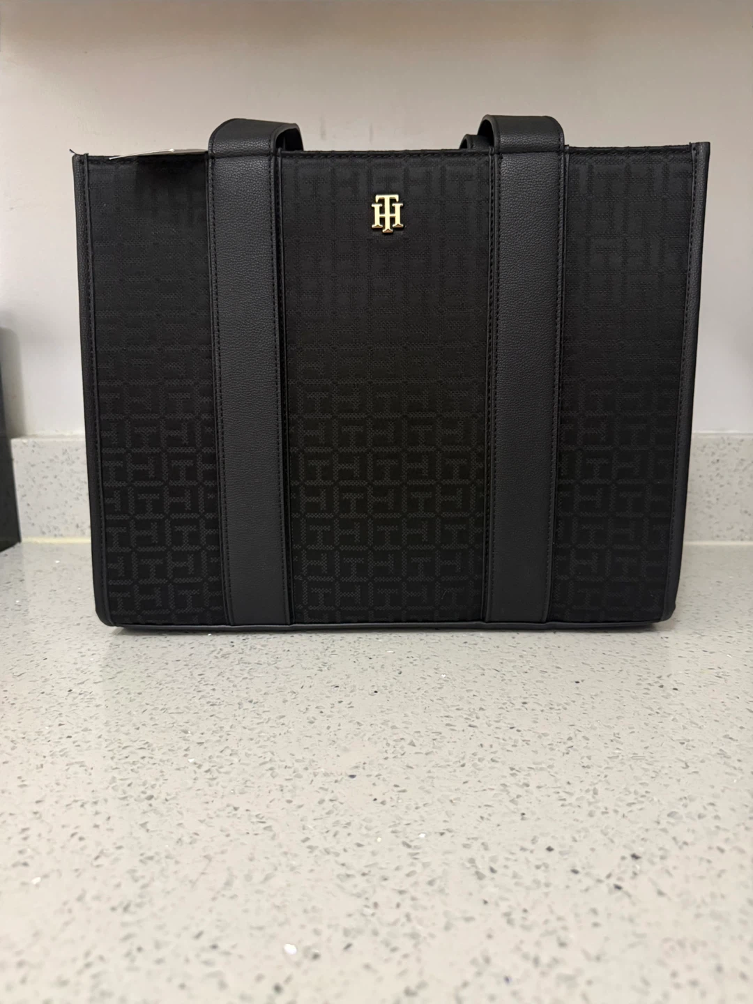 Tommy Hilfiger Black Tote Bag
