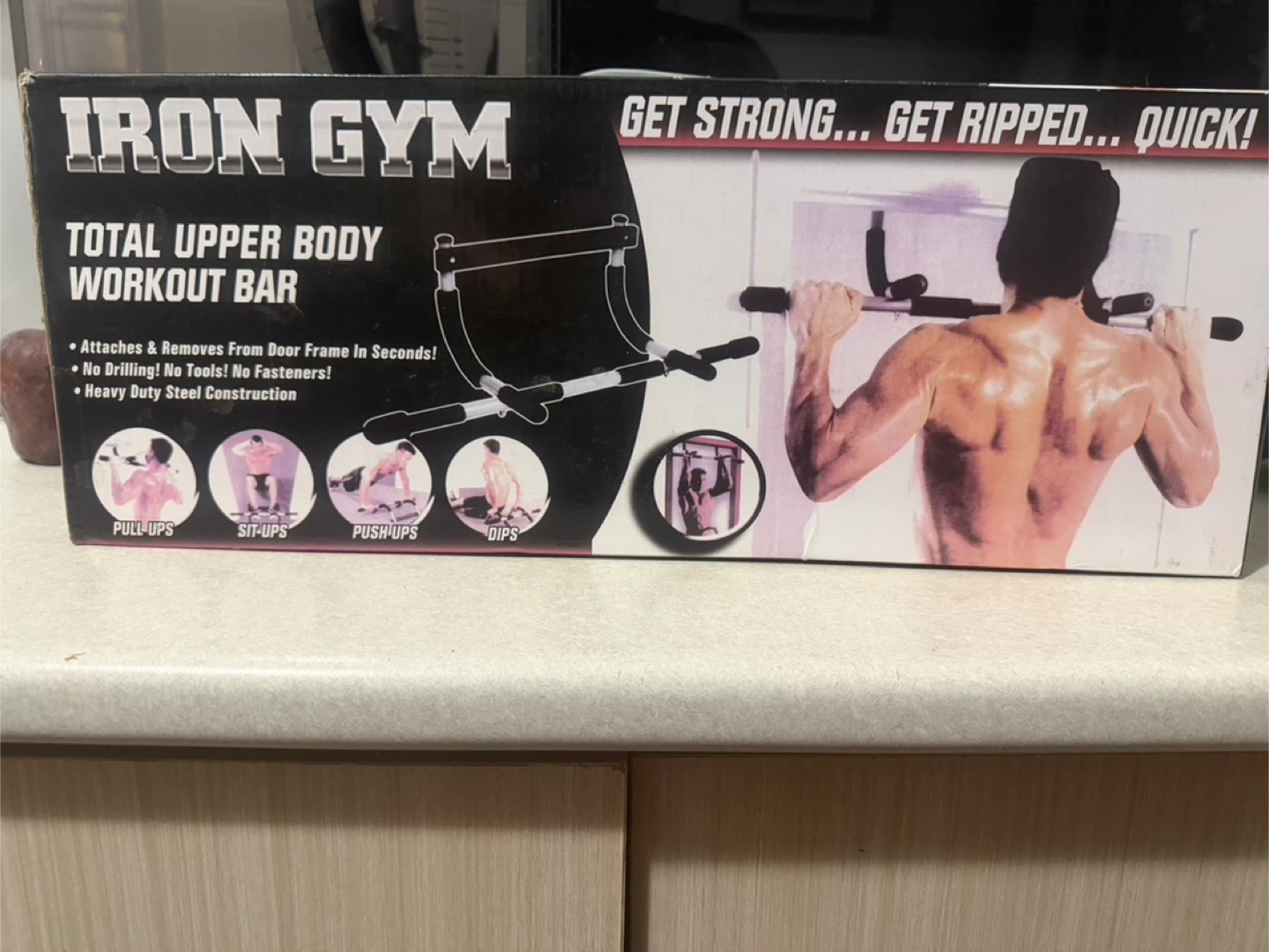 Iron Gym Total Upper Body Workout Bar