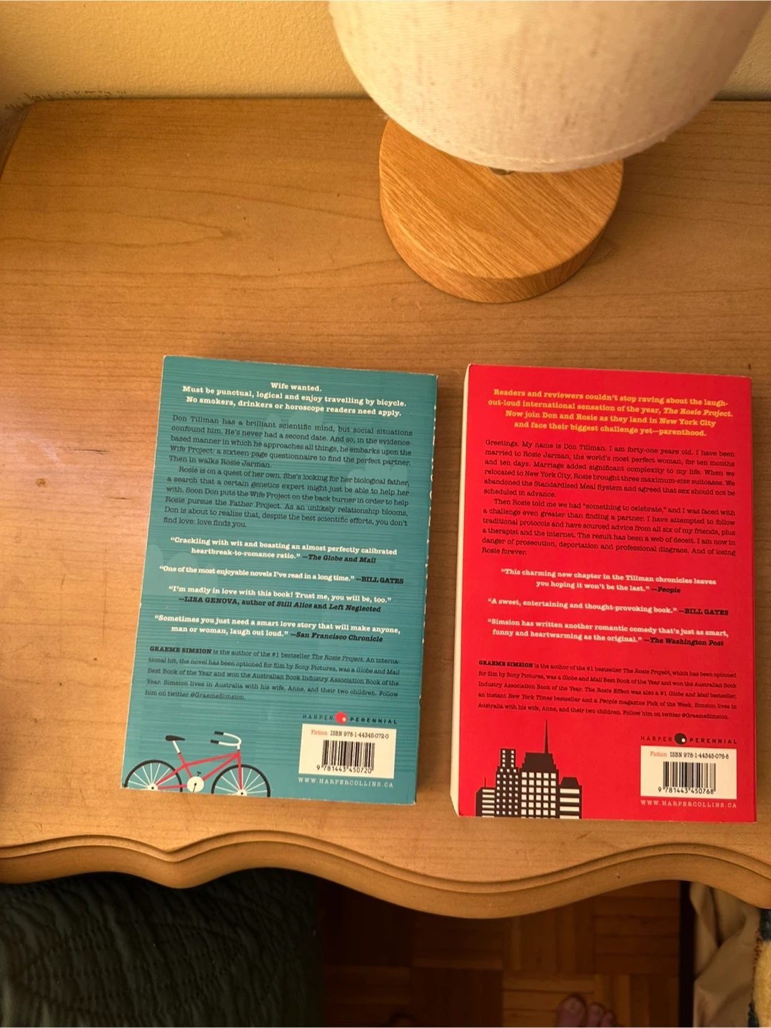 The Rosie Project & The Rosie Effect Books by Graeme Simsion - photo 2
