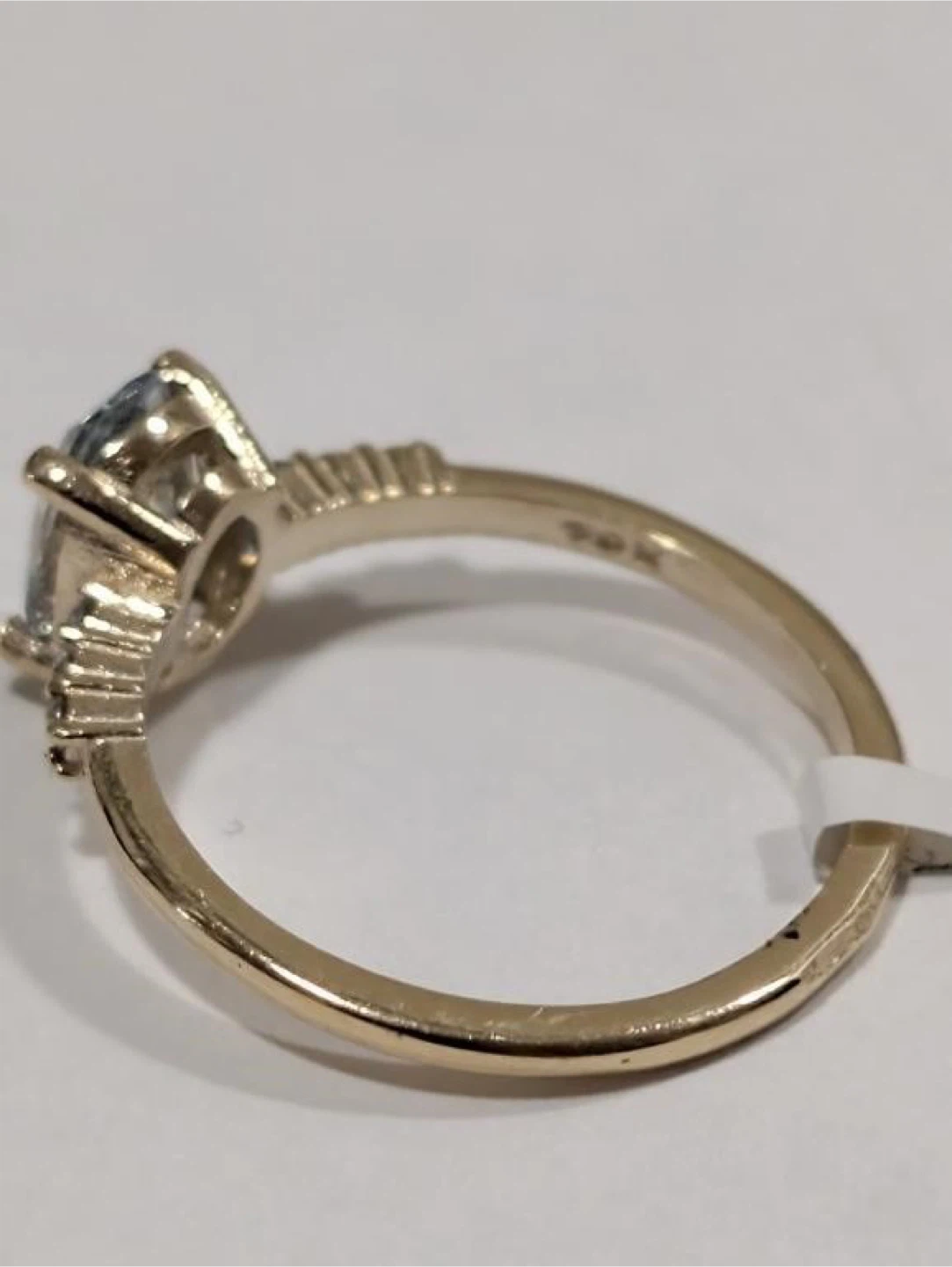 Oval Lab grown diamond ring - photo 2