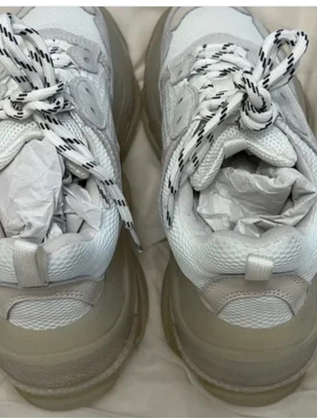 Balenciaga Triple S Sneakers White Size 37 - photo 2