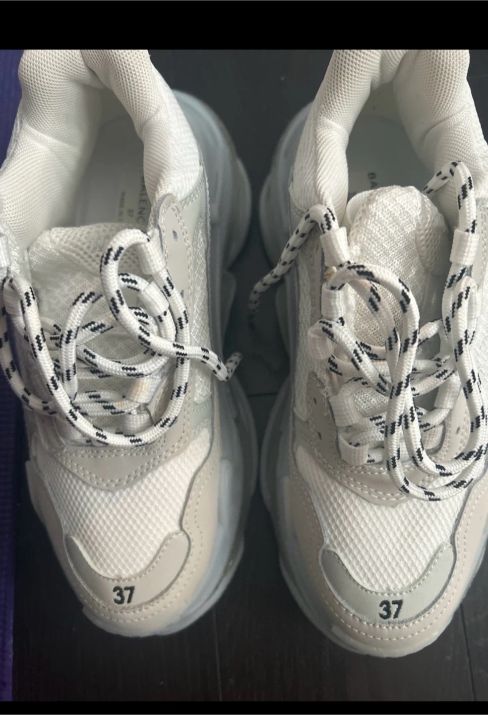 Balenciaga Triple S Sneakers White Size 37 - photo 3