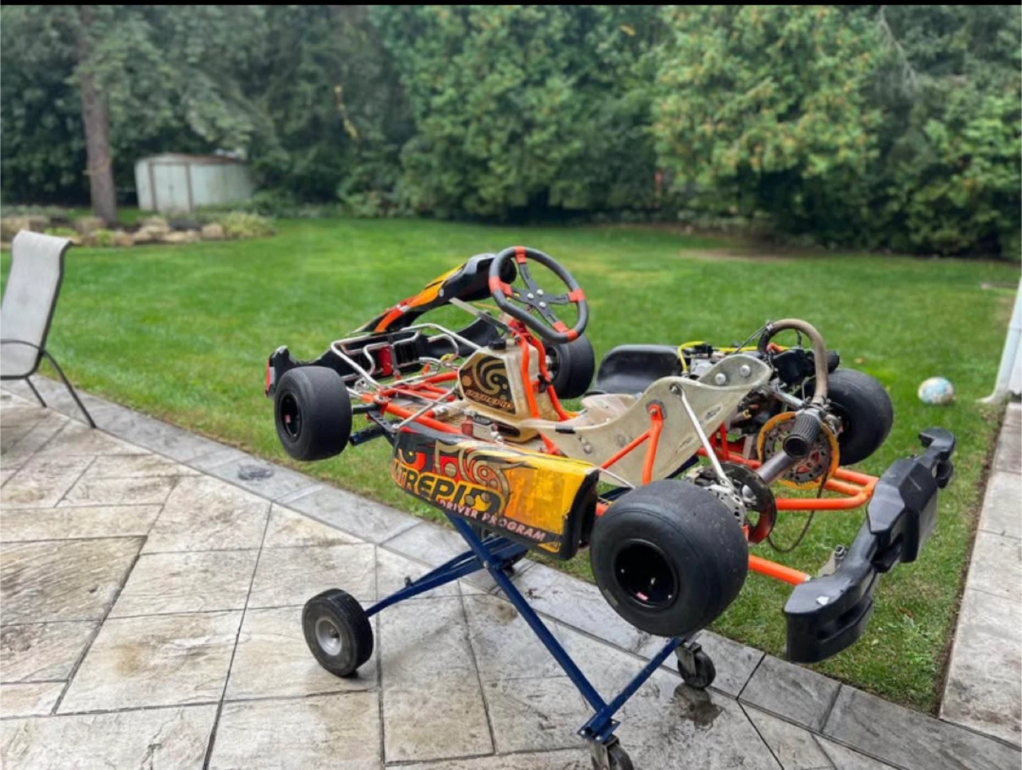 Racing Go-Kart - 100km/h + Stand